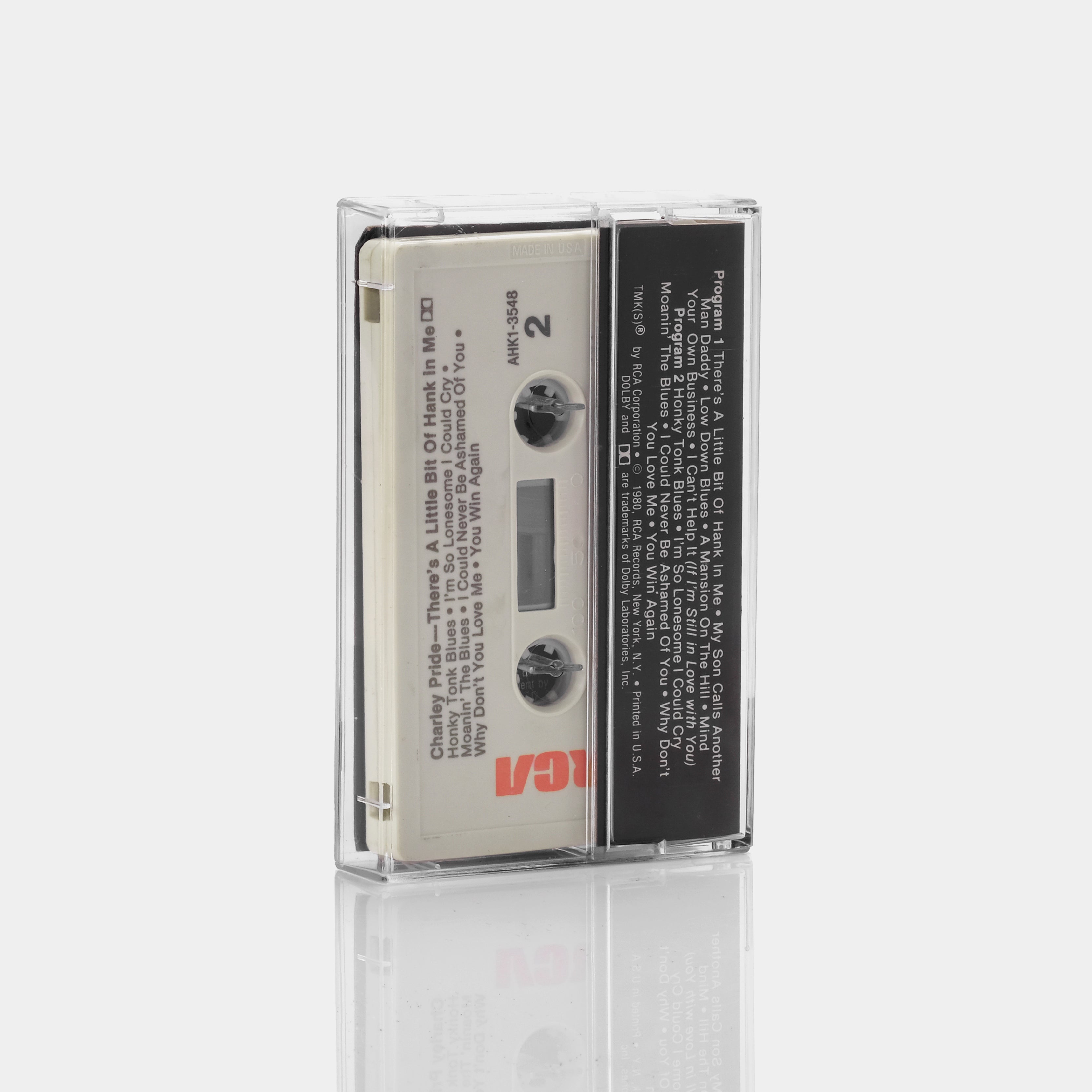 Charley Pride - There's A Little Bit Of Hank In Me Cassette Tape