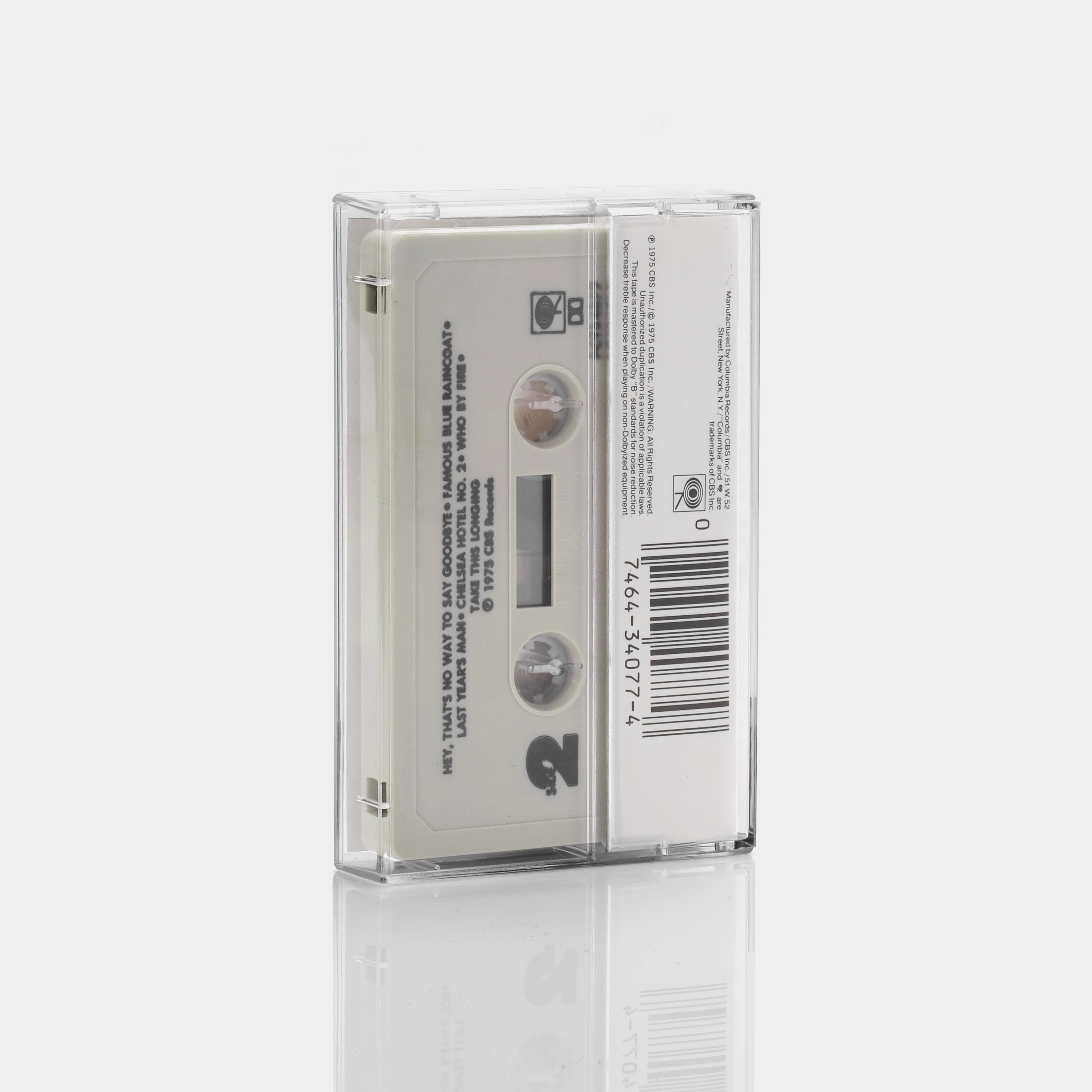 The Best Of Leonard Cohen Cassette Tape