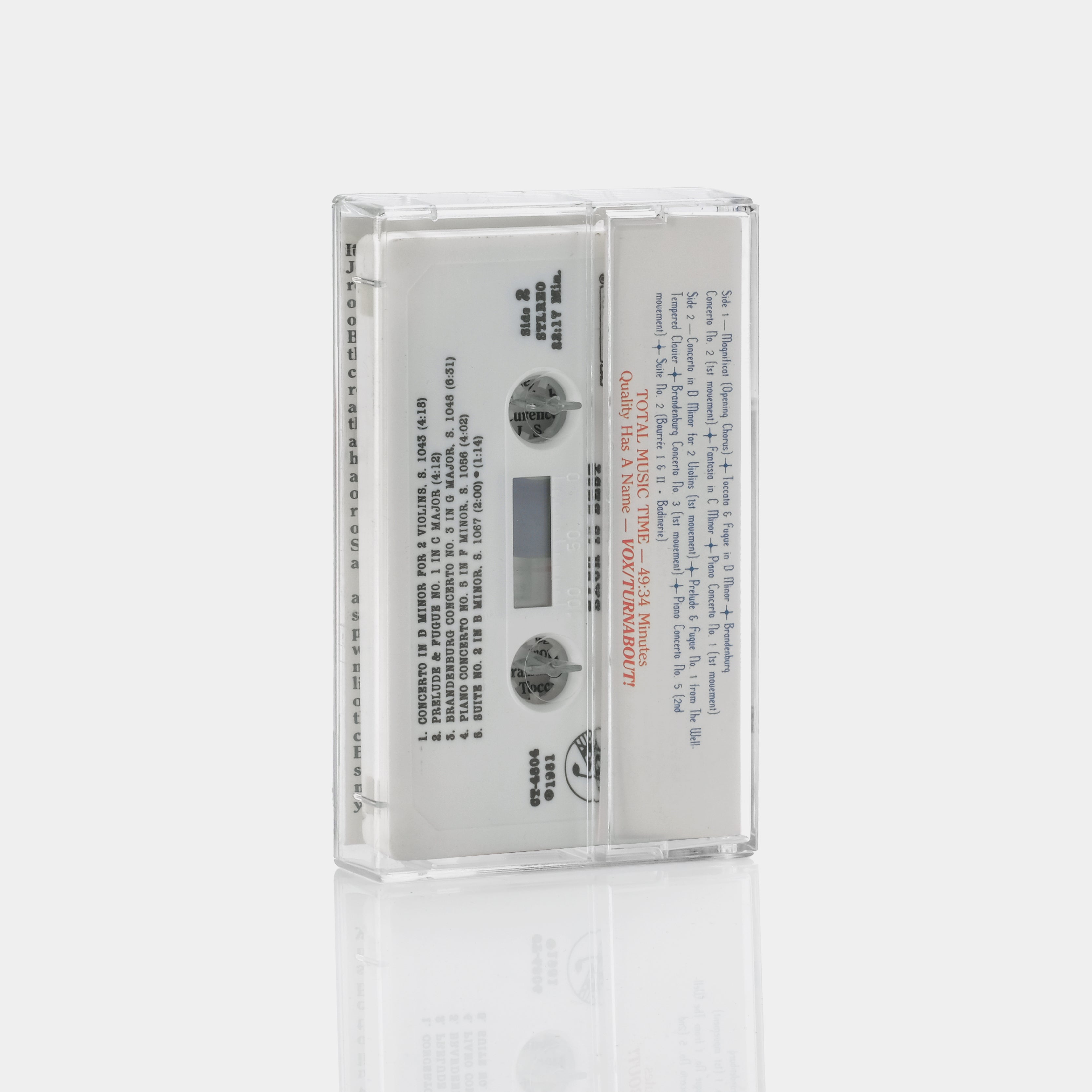 Bach Is Best Cassette Tape