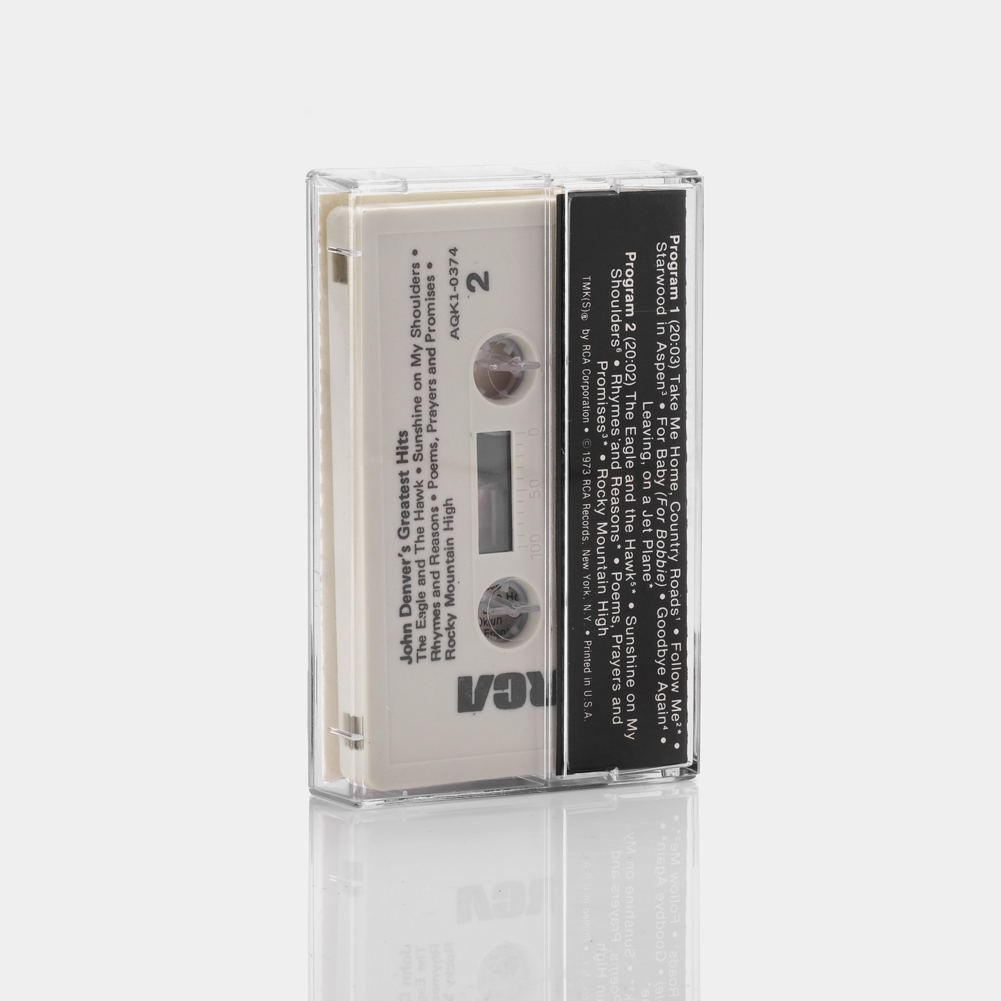 John Denver's Greatest Hits Cassette Tape