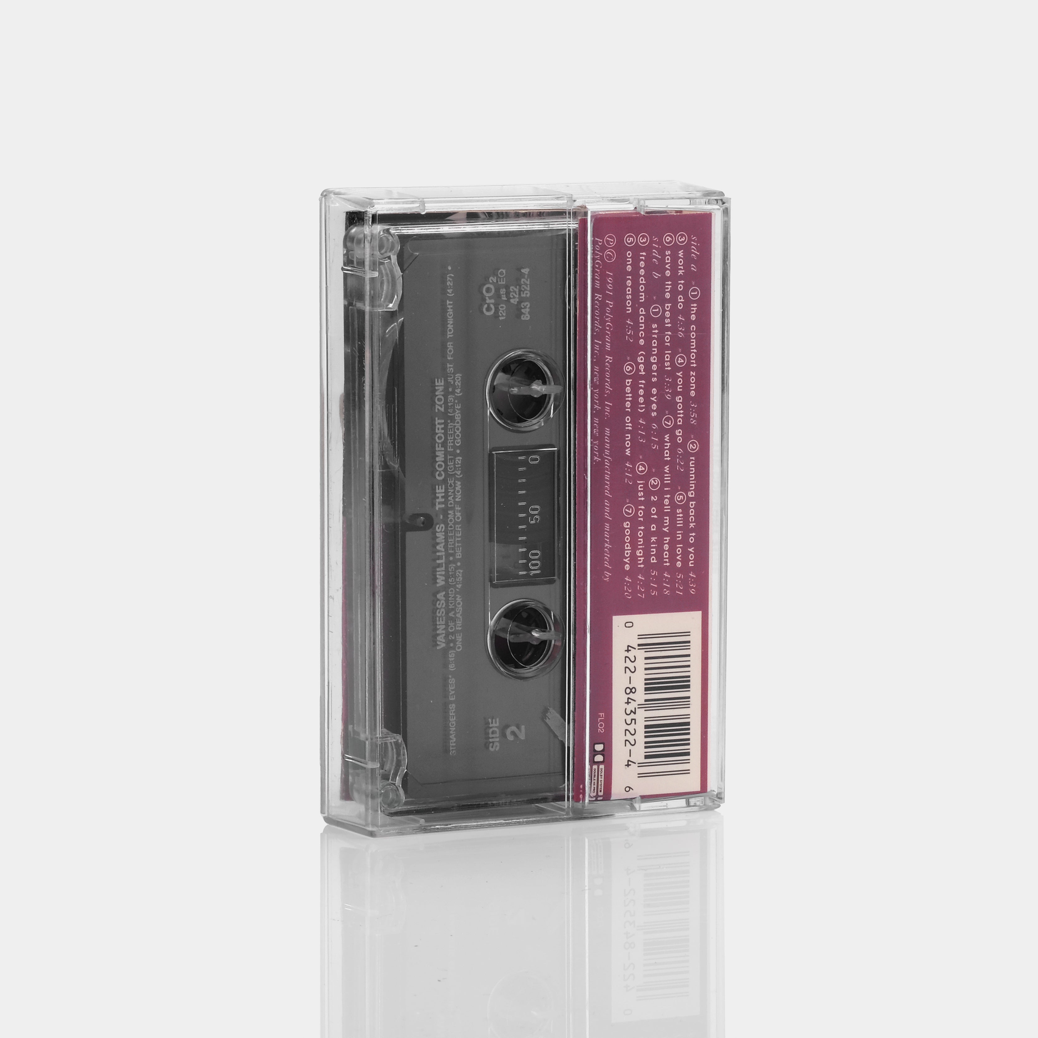 Vanessa Williams - The Comfort Zone Cassette Tape