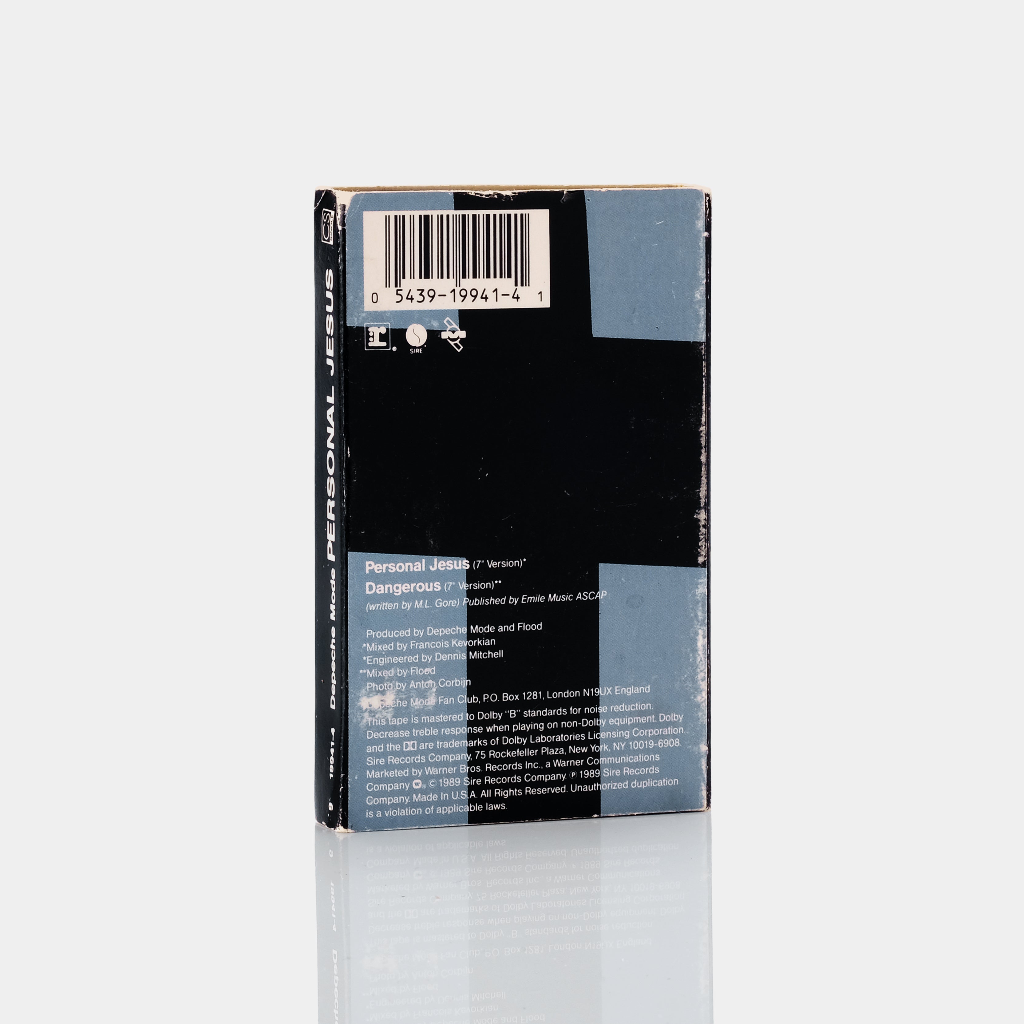 Depeche Mode - Personal Jesus Cassette Tape Single