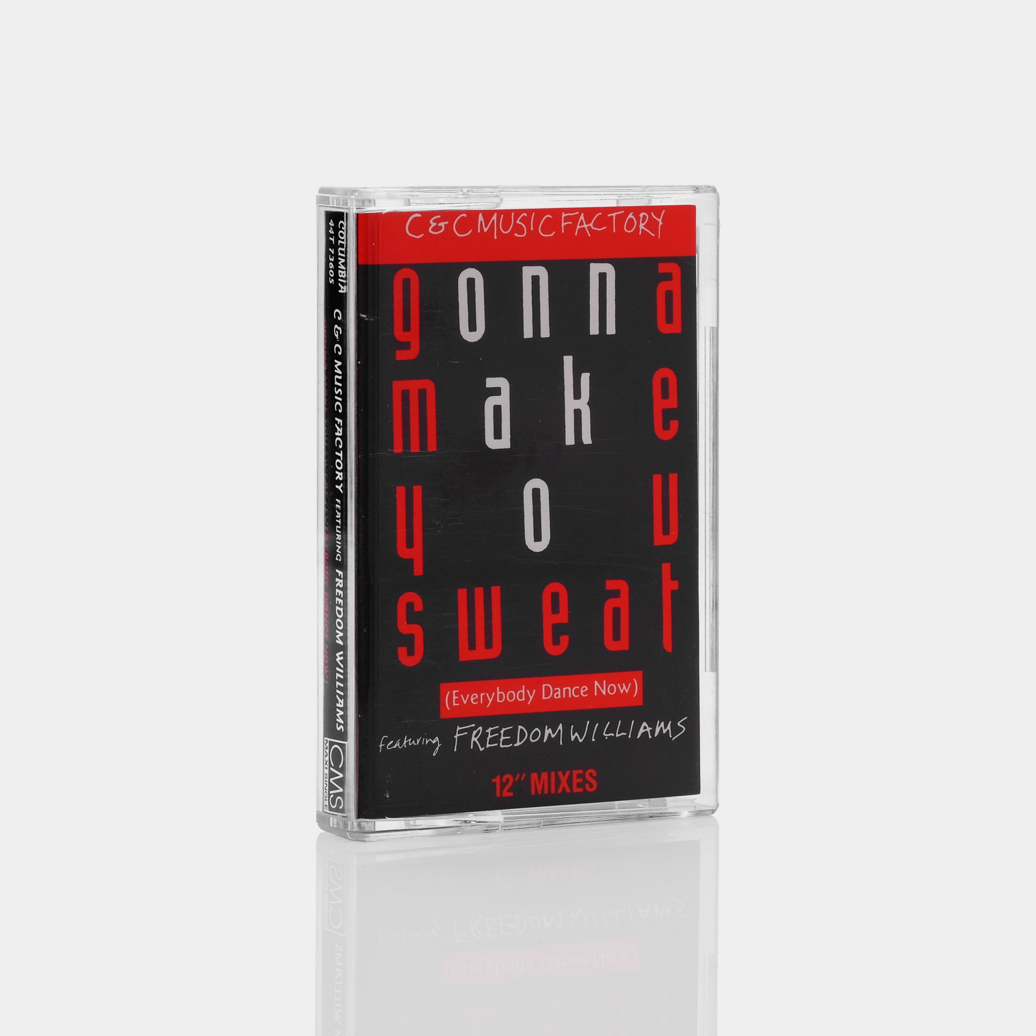C + C Music Factory Featuring Freedom Williams - Gonna Make You Sweat (Everybody Dance Now) Cassette Tape