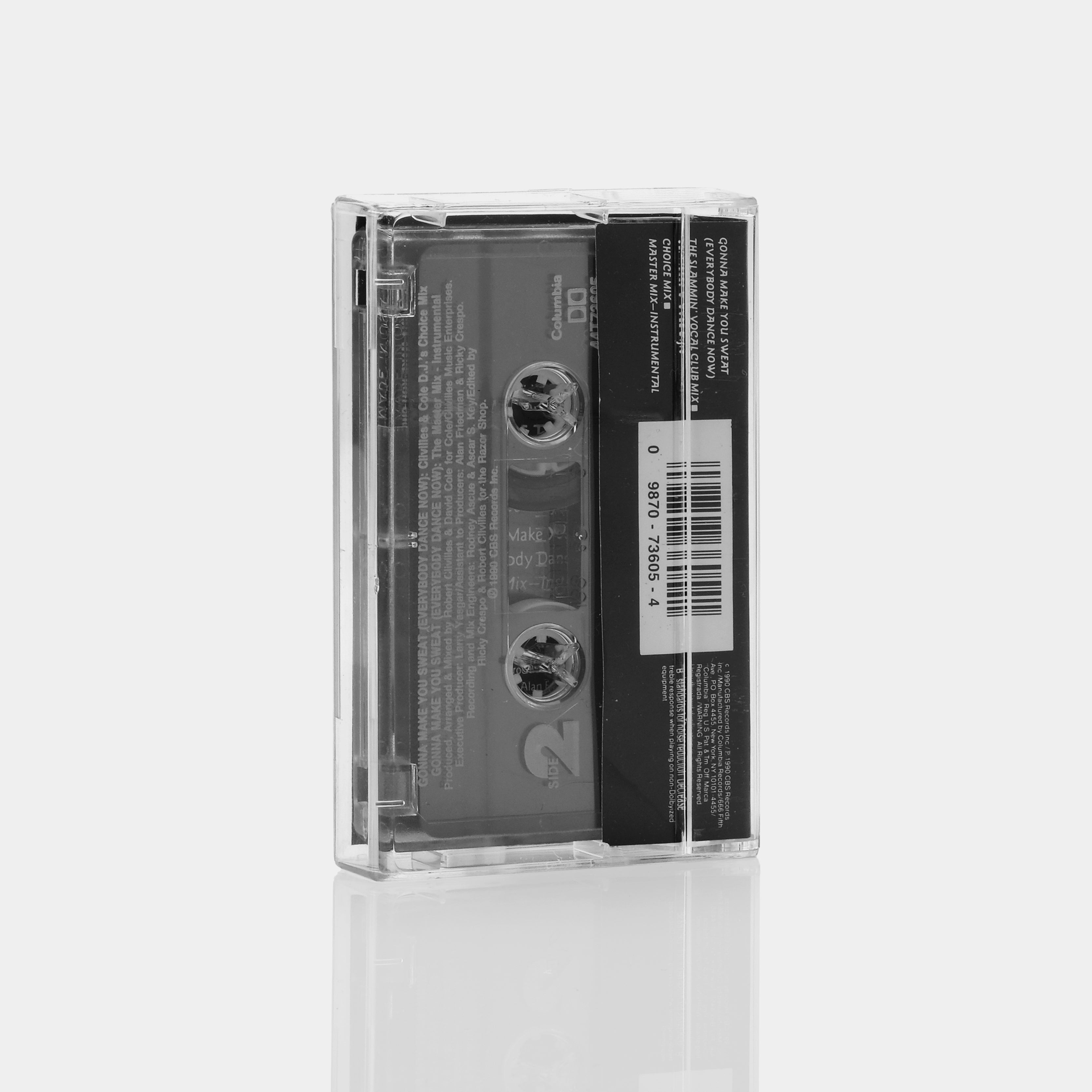 C + C Music Factory Featuring Freedom Williams - Gonna Make You Sweat (Everybody Dance Now) Cassette Tape