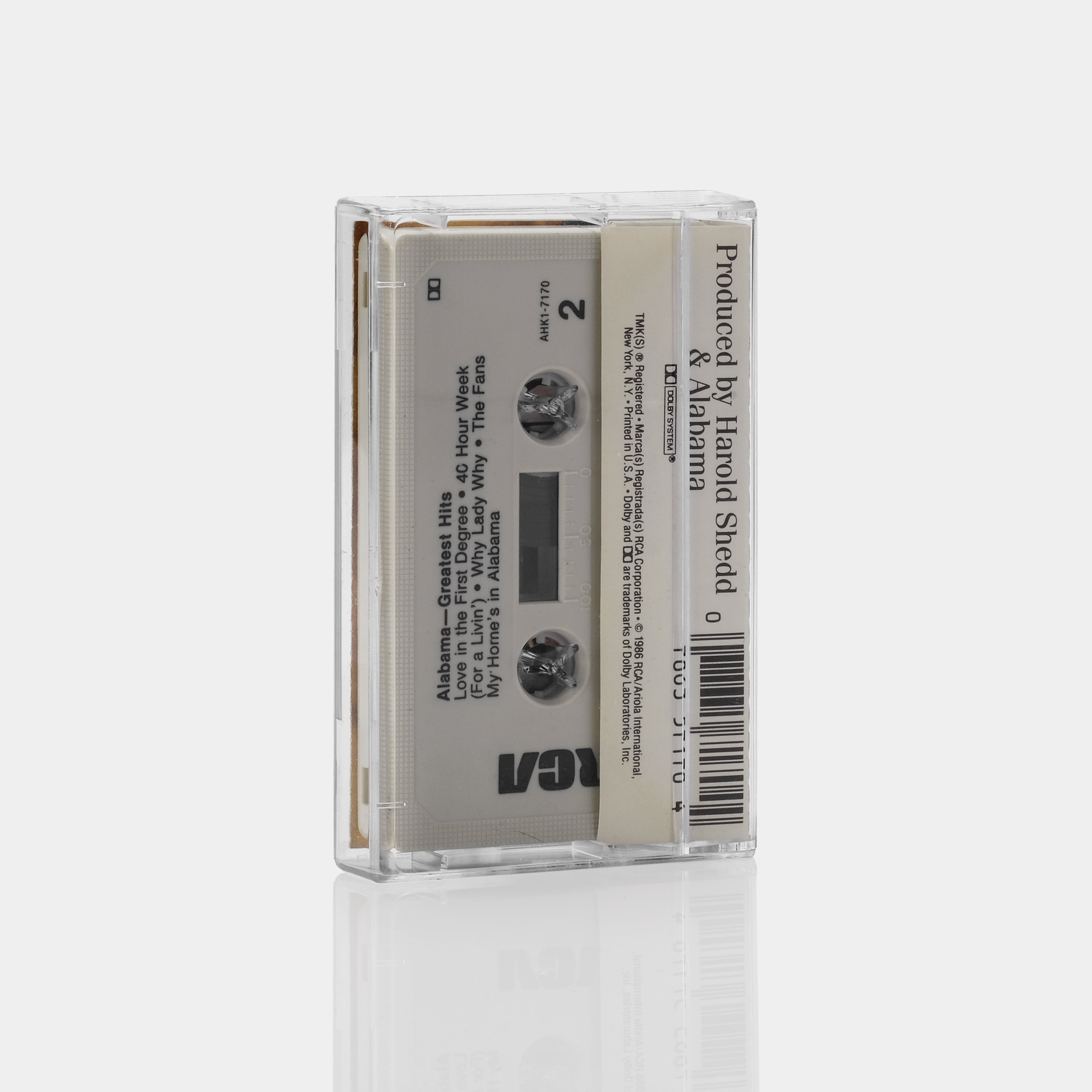 Alabama - Alabama Greatest Hits Cassette Tape