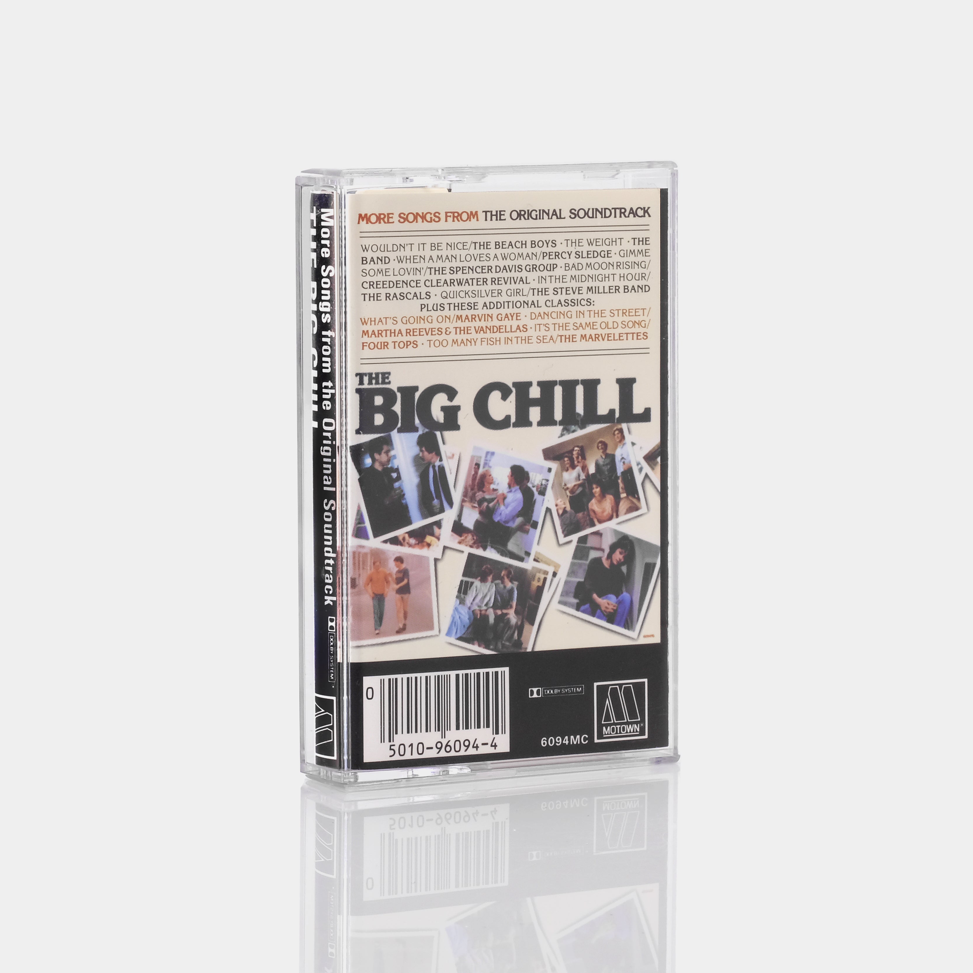 More Songs From The Original Soundtrack Of The Big Chill Cassette Tape