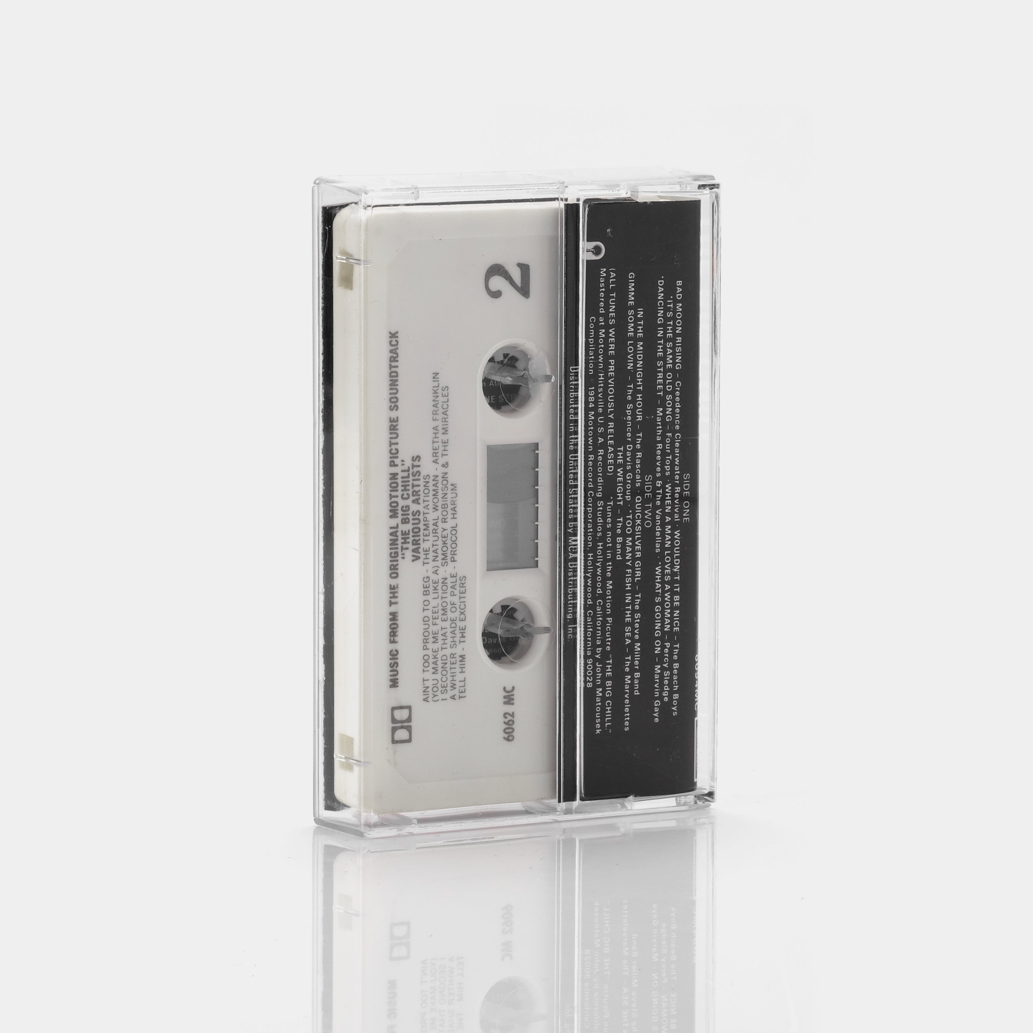 More Songs From The Original Soundtrack Of The Big Chill Cassette Tape