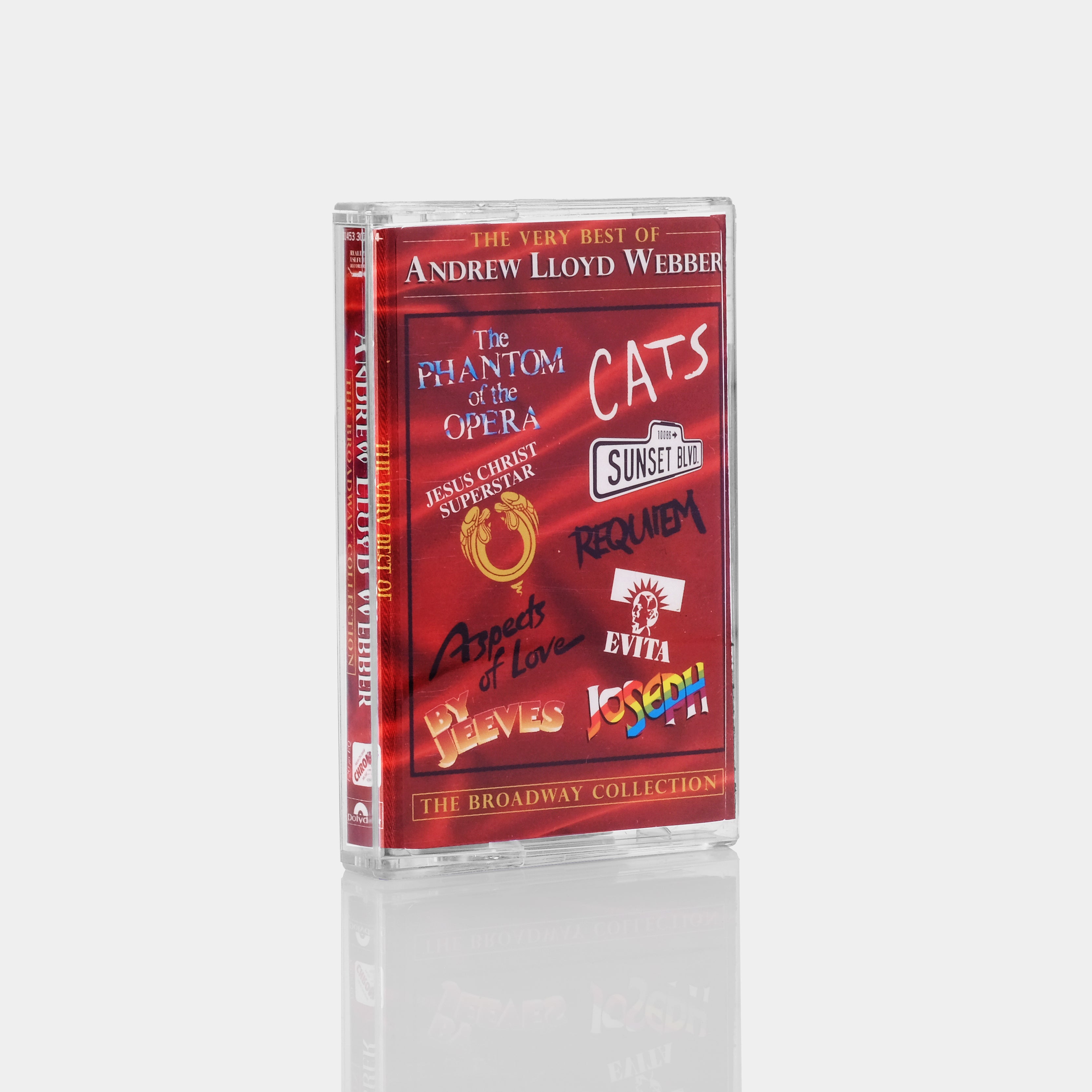 Andrew Lloyd Webber - The Very Best Of Andrew Lloyd Webber (The Broadway Collection) Cassette Tape