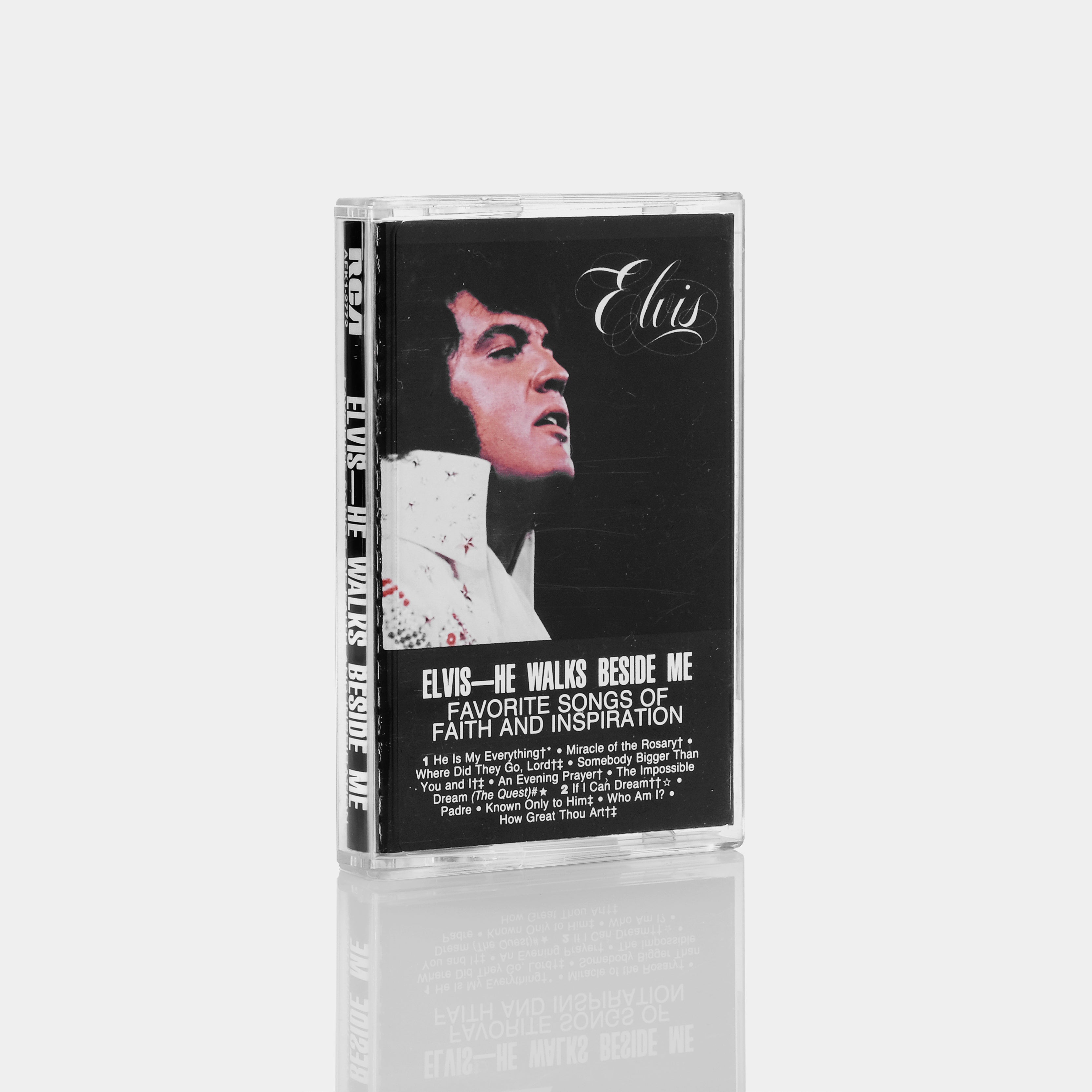 Elvis - He Walks Beside Me Cassette Tape