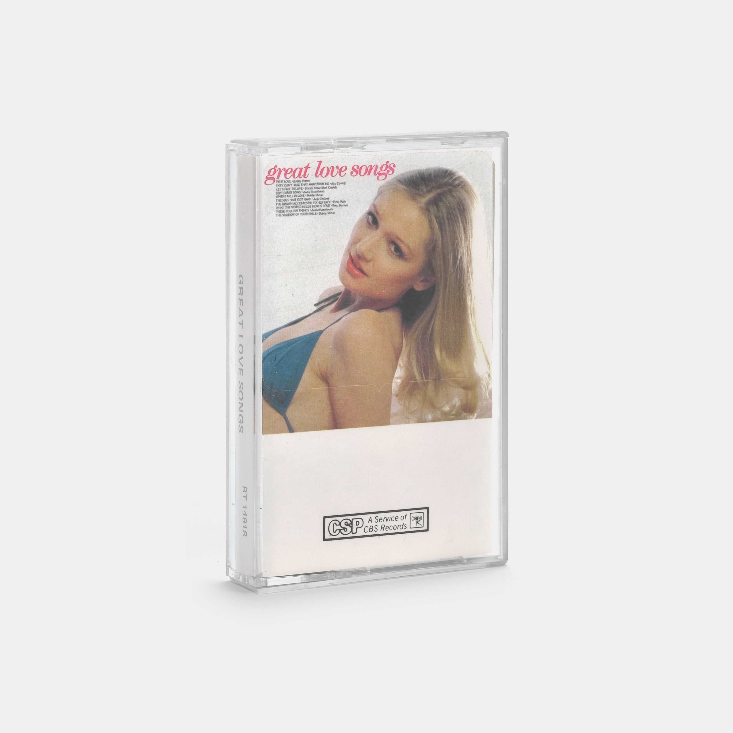 Great Love Songs Cassette Tape