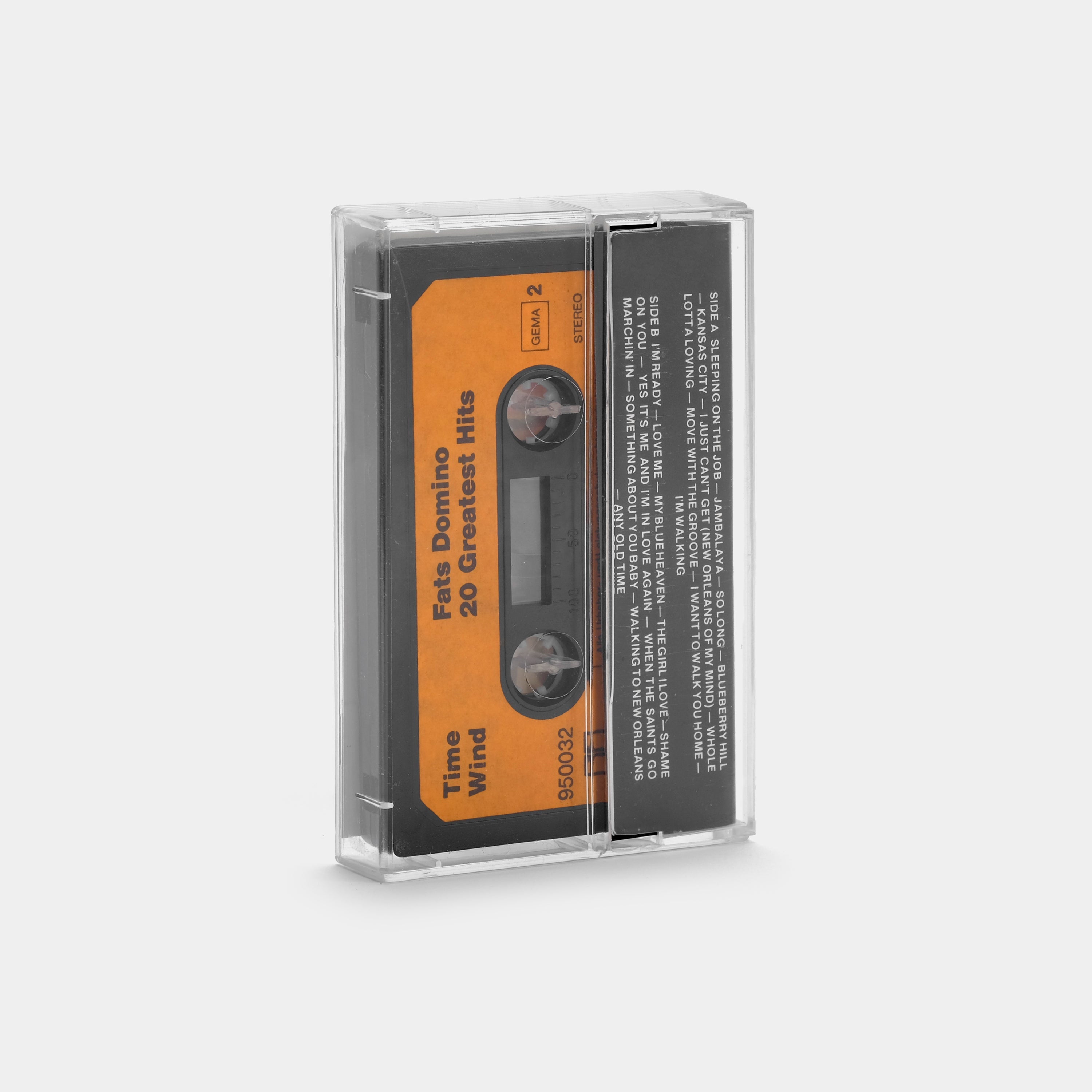 Fats Domino - 20 Greatest Hits Cassette Tape