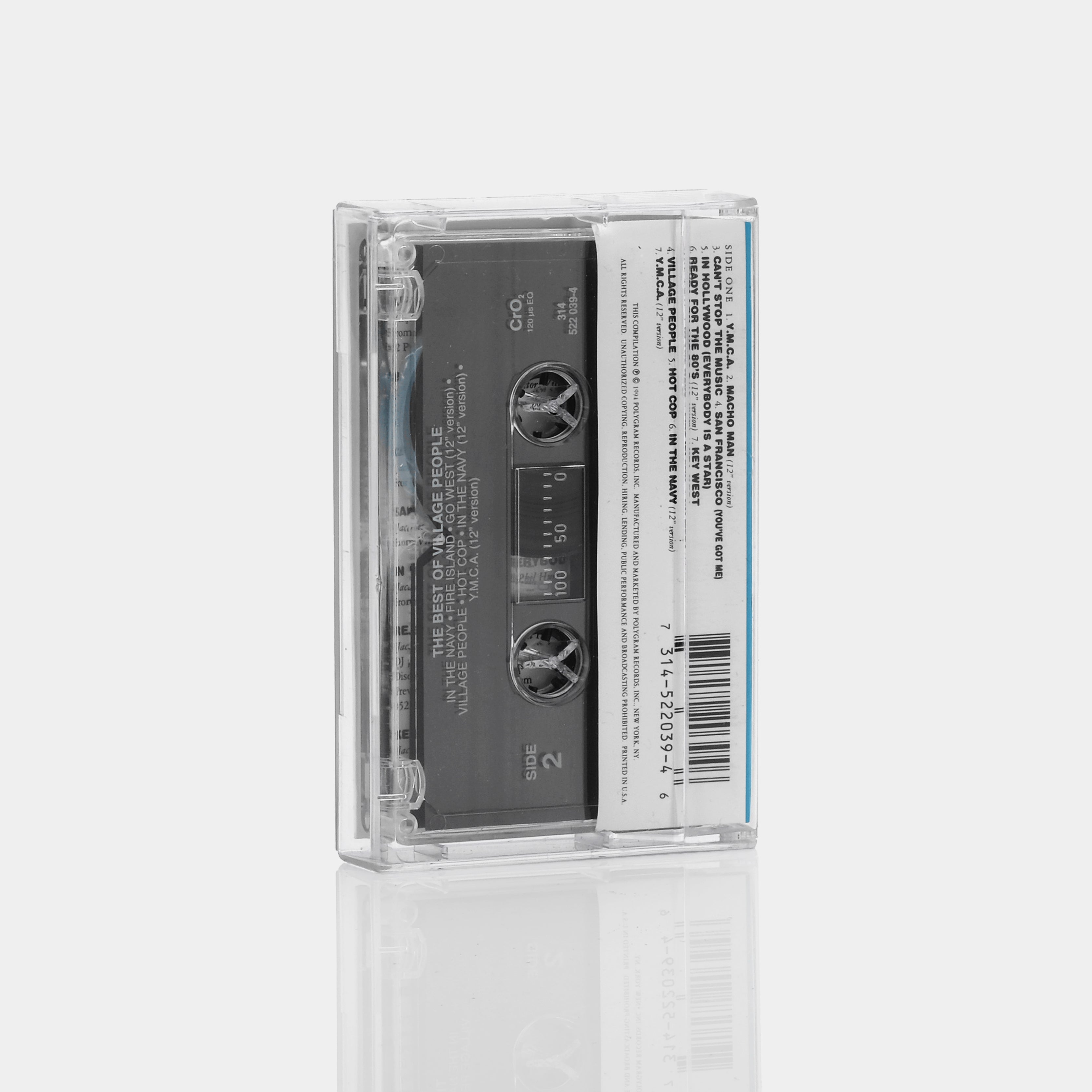 Village People - The Best Of Village People Cassette Tape