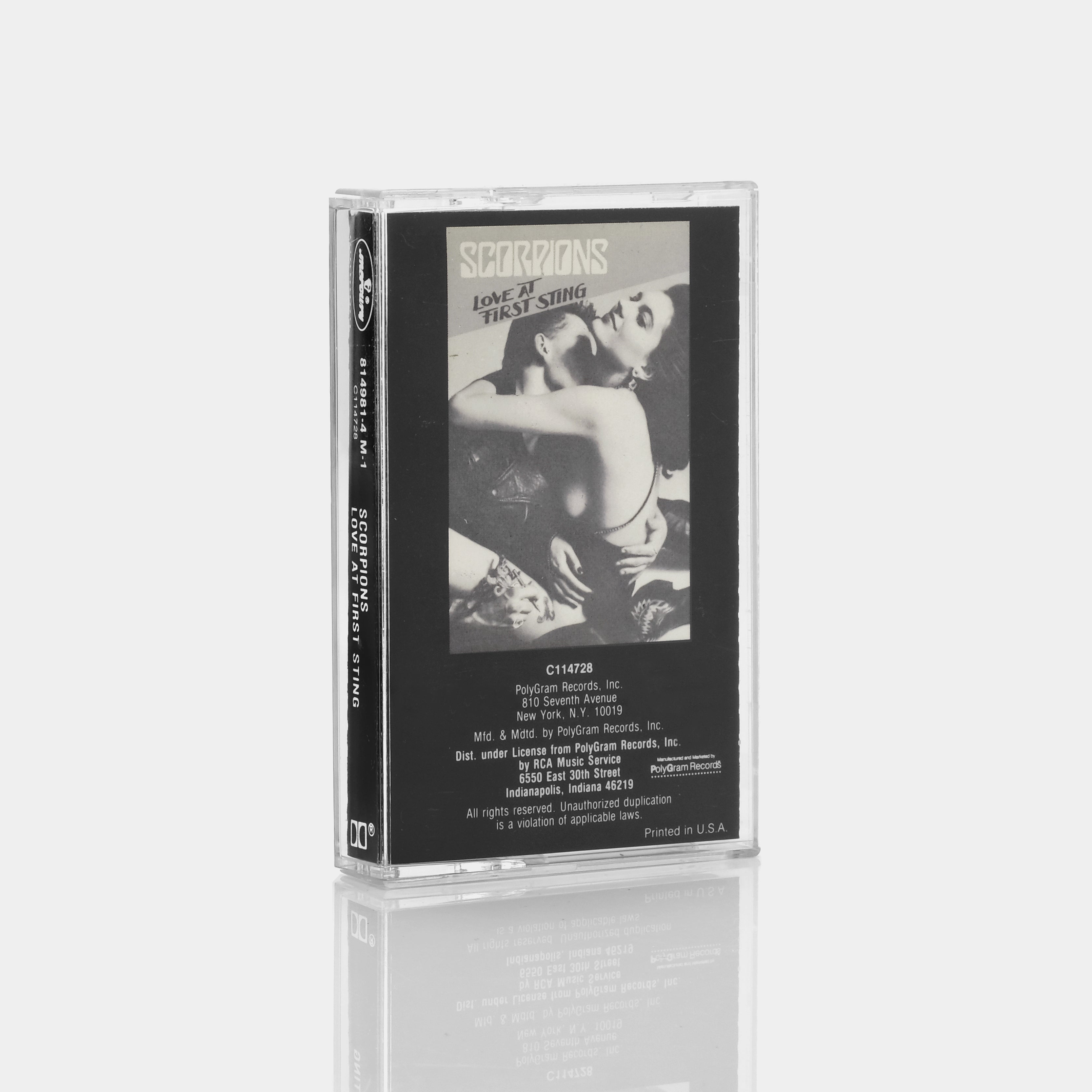 Scorpions - Love At First Sting Cassette Tape