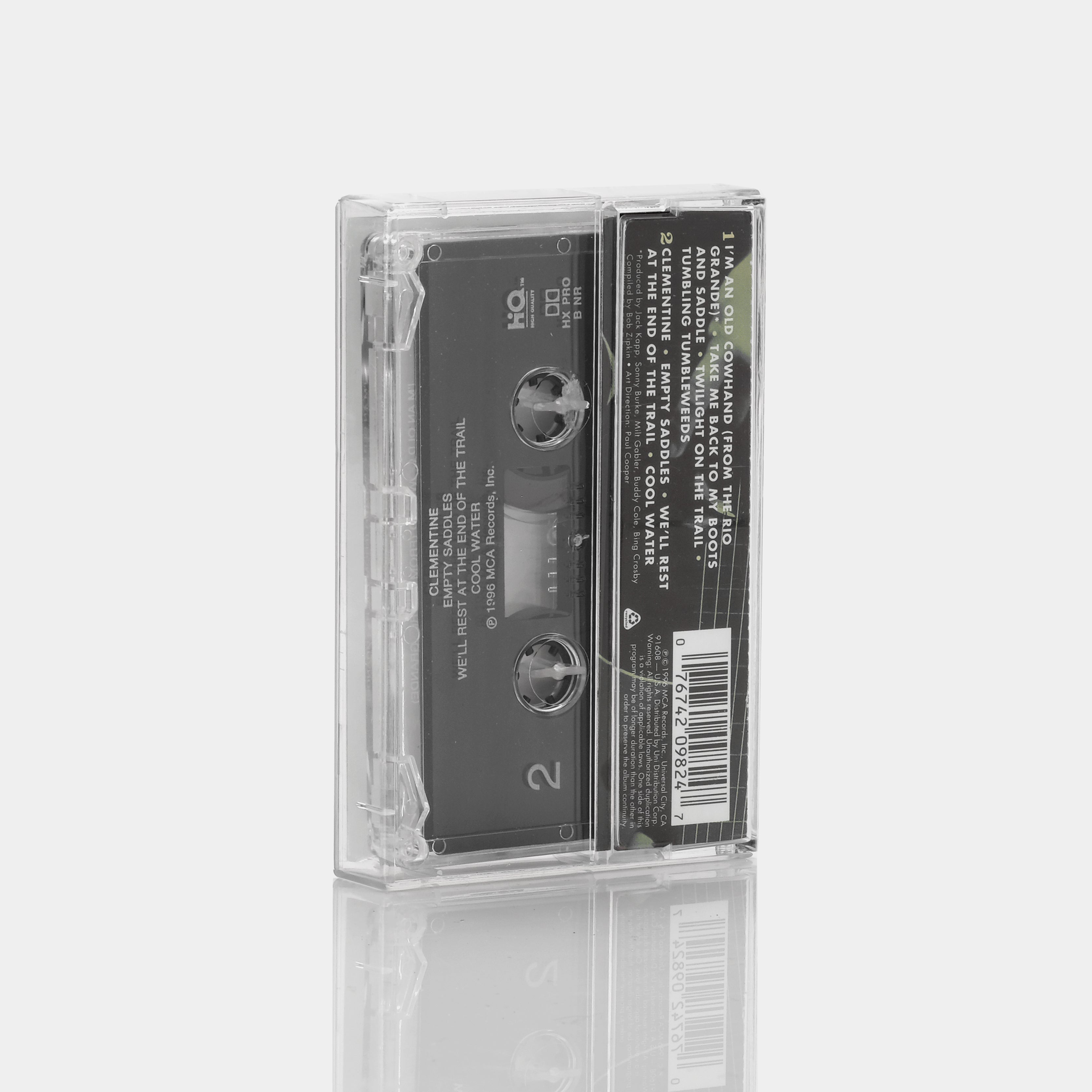 Bing Crosby - My Favorite Country Songs Cassette Tape