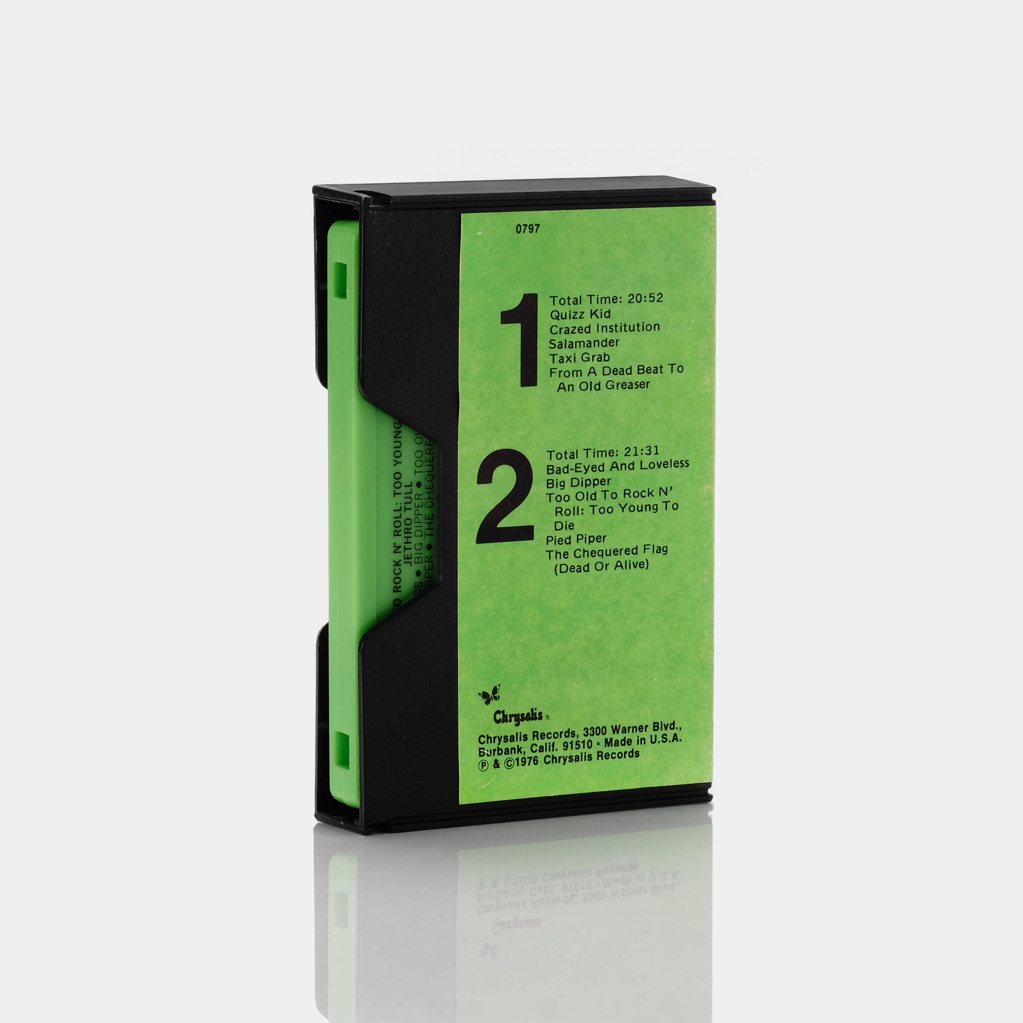 Jethro Tull - Too Old To Rock 'N' Roll: Too Young To Die! Cassette Tape