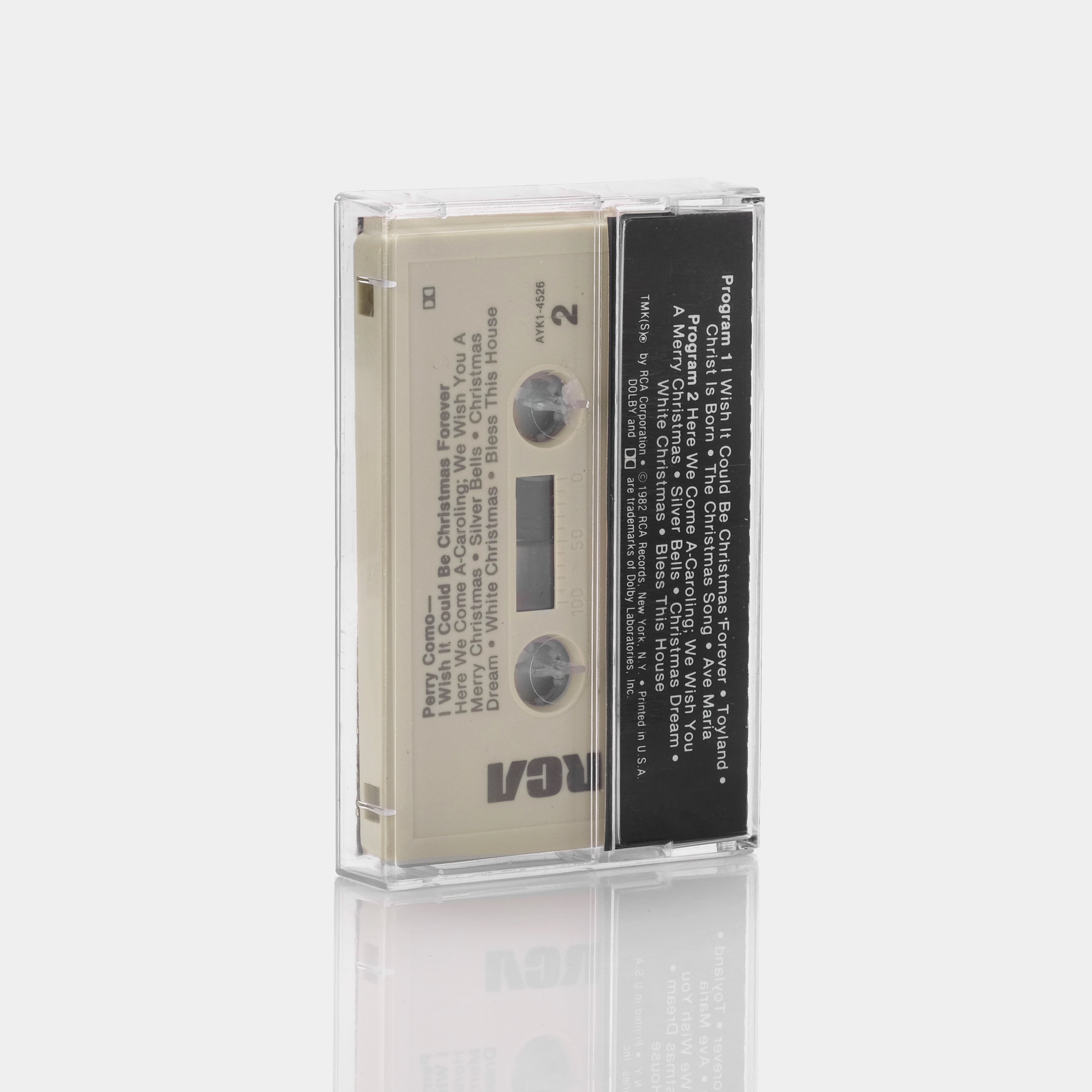 Perry Como - I Wish It Could Be Christmas Forever Cassette Tape