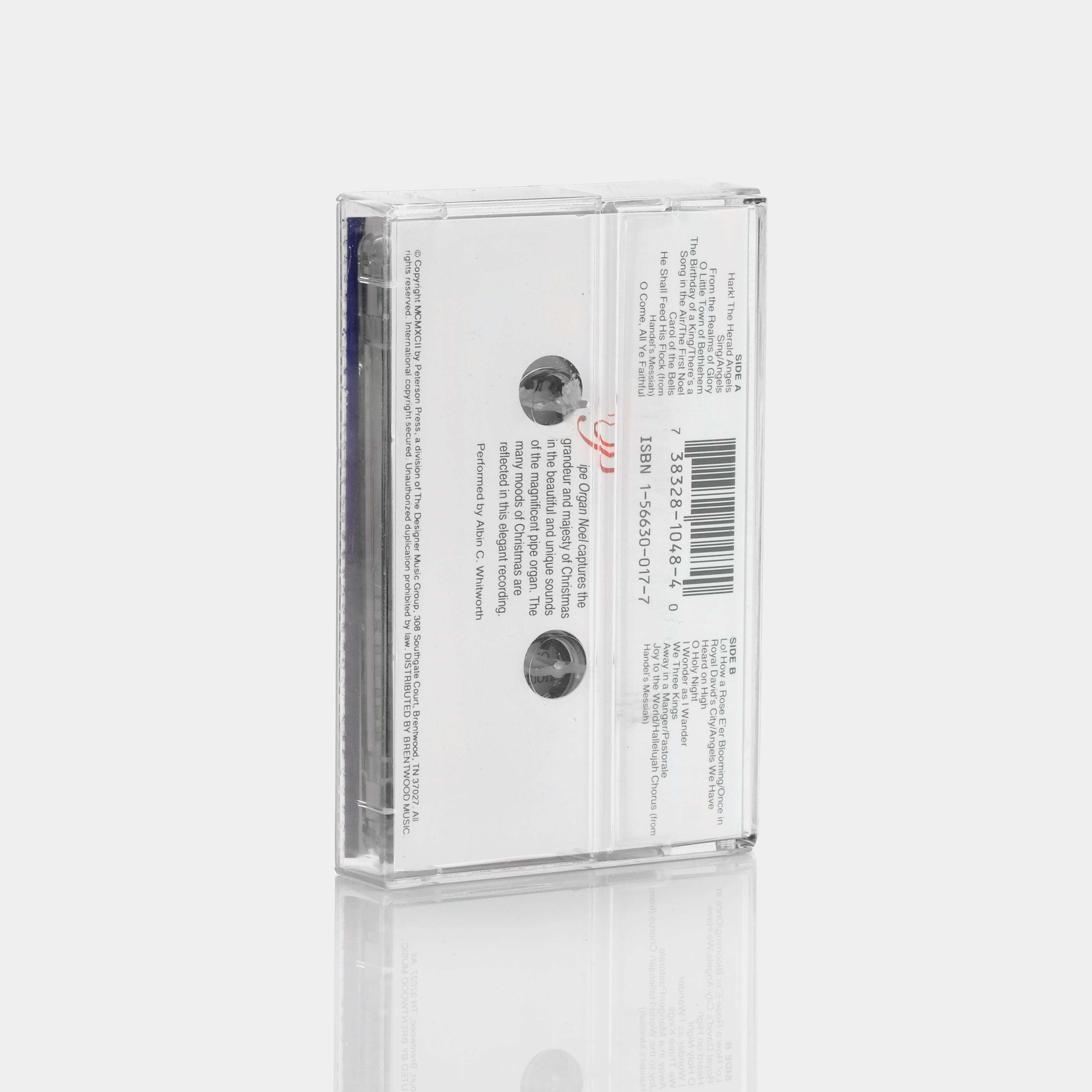 Pipe Organ Nöel - Majestic Organ Performances of Favorite Carols Cassette Tape