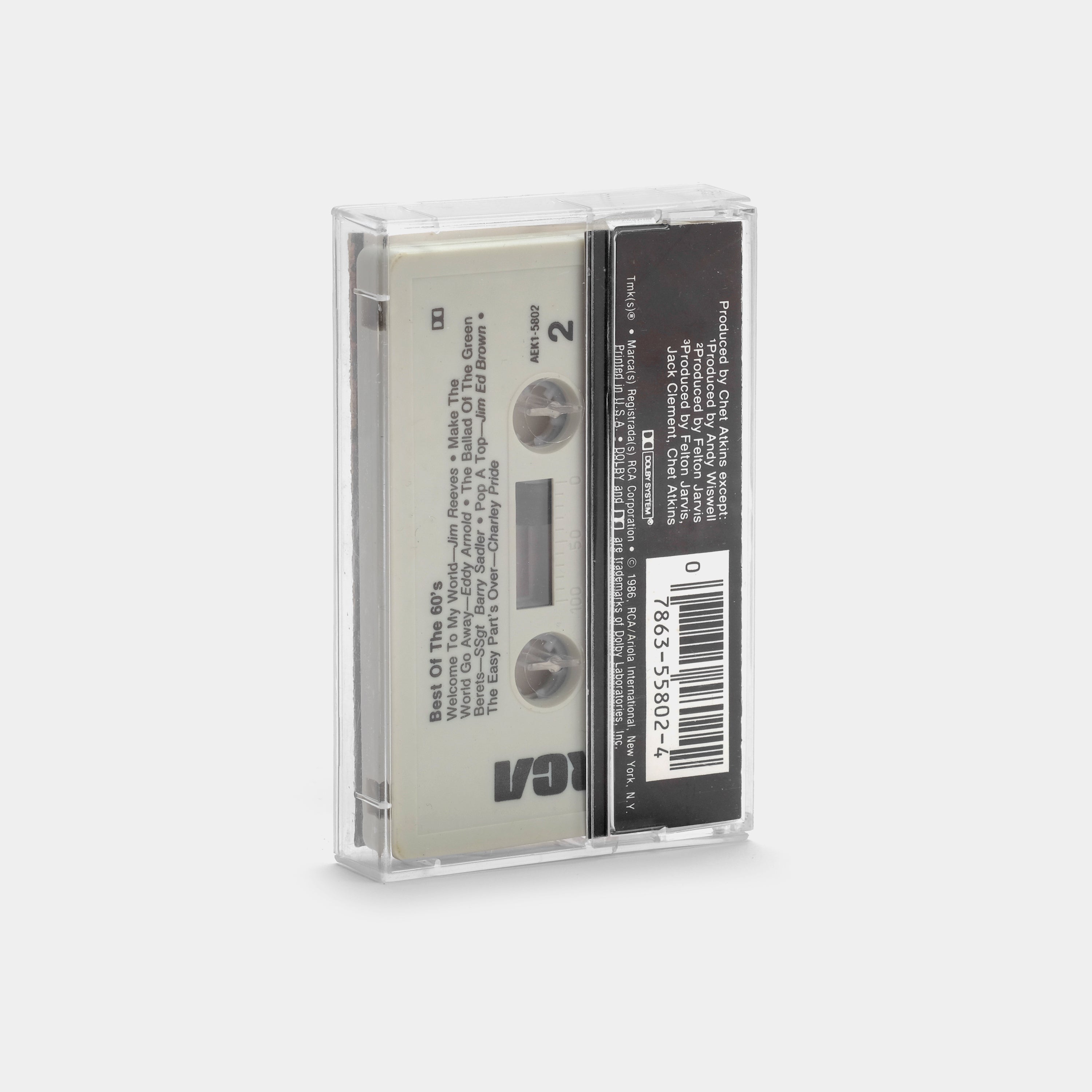 Best Of The 60s Cassette Tape