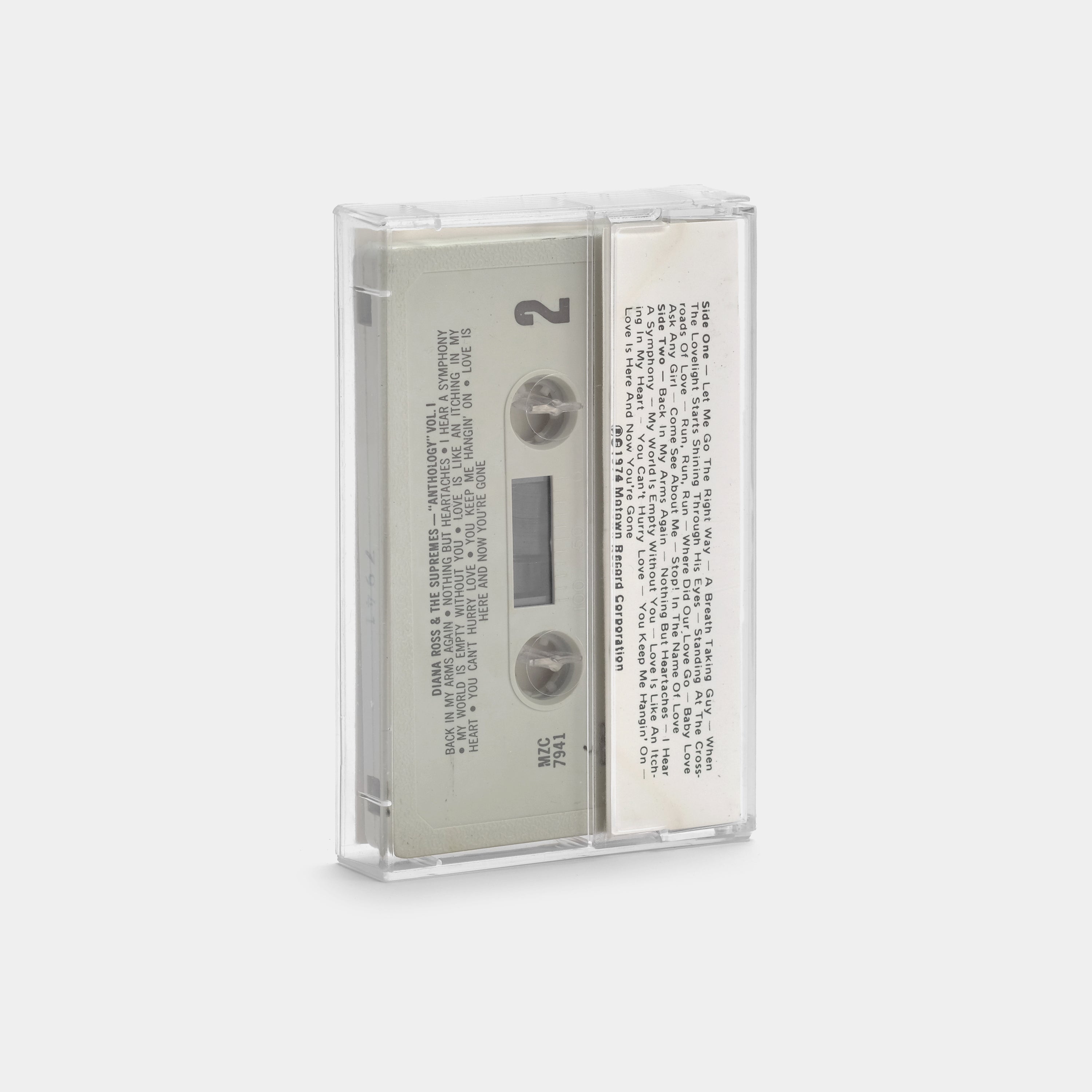 Diana Ross And The Supremes - Anthology Vol. 1 Cassette Tape