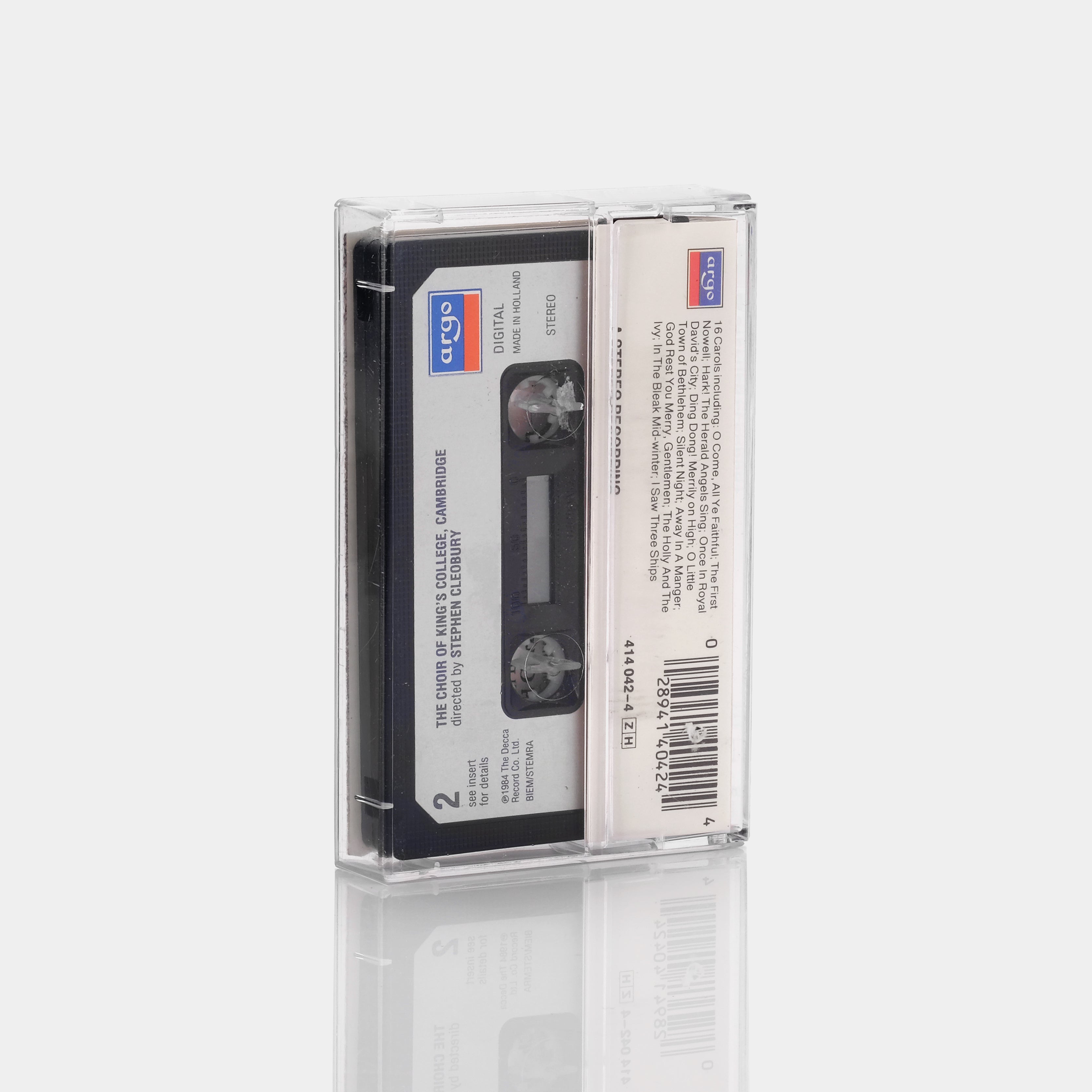 King's College Choir - O Come All Ye Faithful Cassette Tape