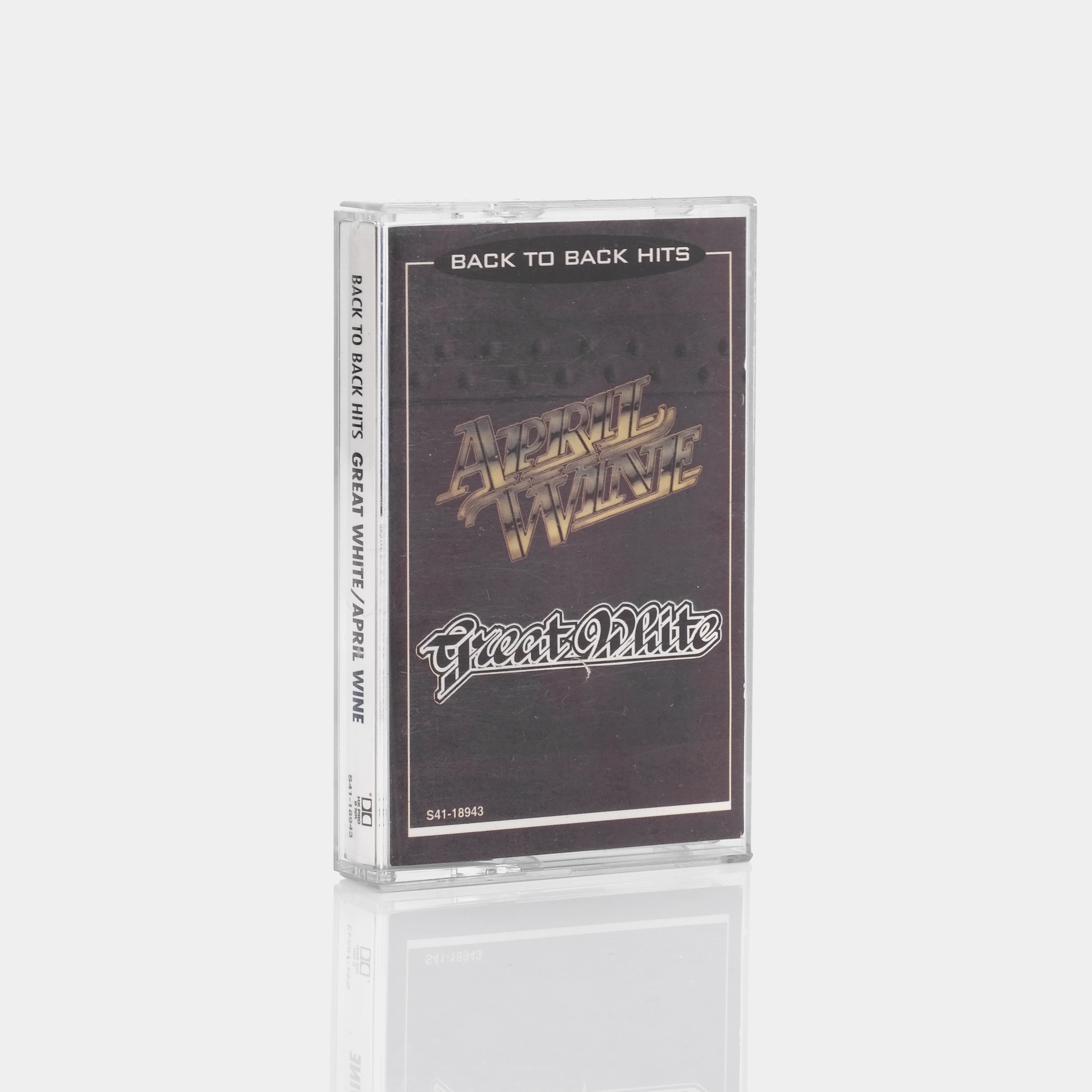 Great White / April Wine - Back To Back Hits Cassette Tape