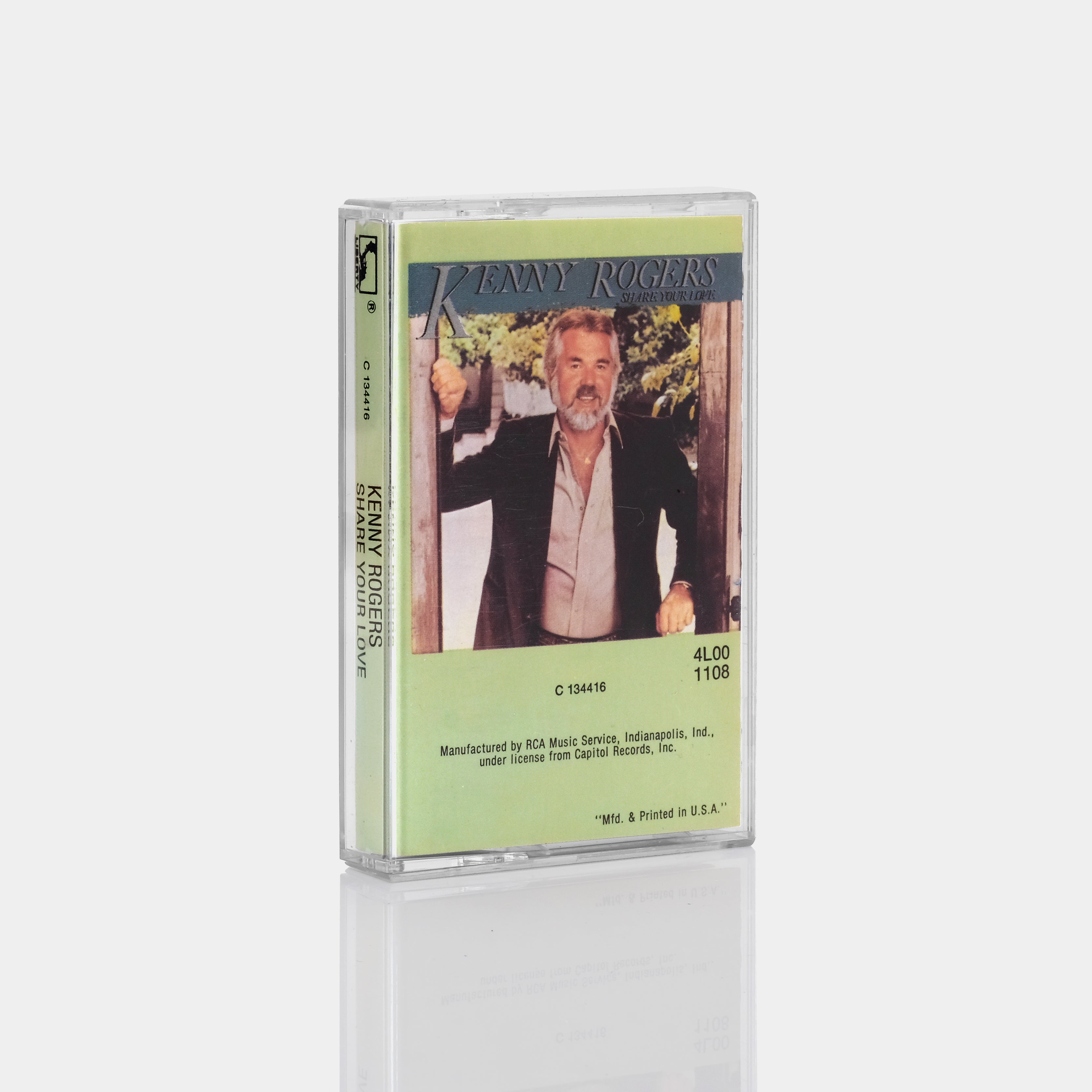 Kenny Rogers - Share Your Love Cassette Tape