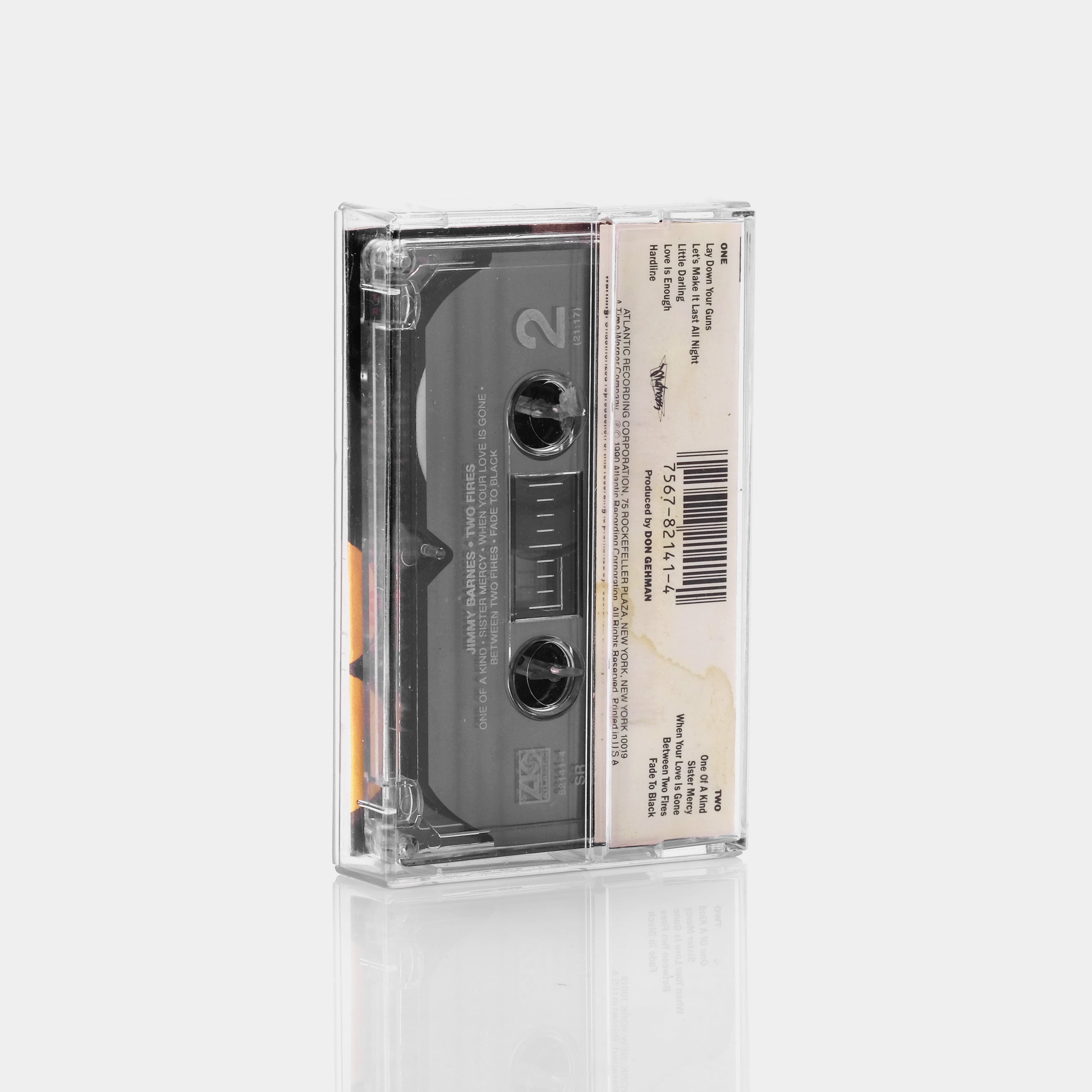 Jimmy Barnes - Two Fires Cassette Tape