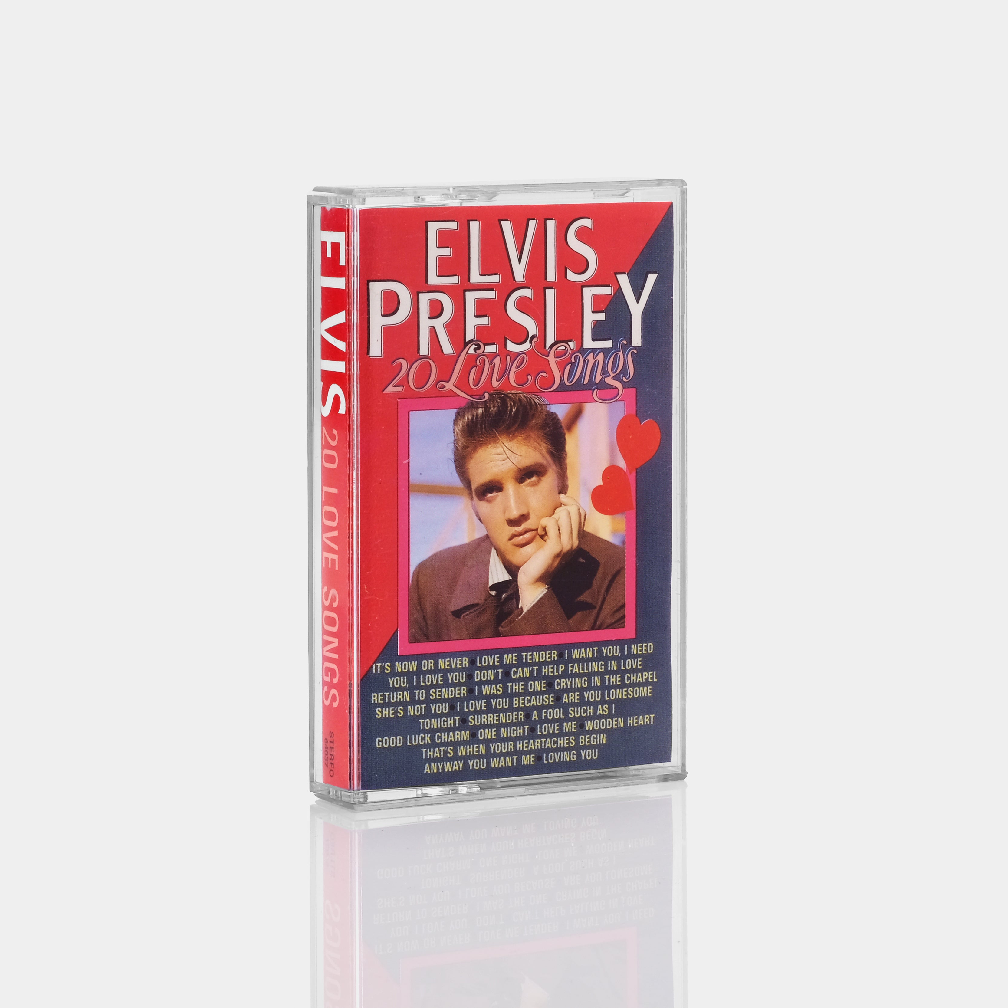 Elvis Presley - Elvis 20 Love Songs Cassette Tape