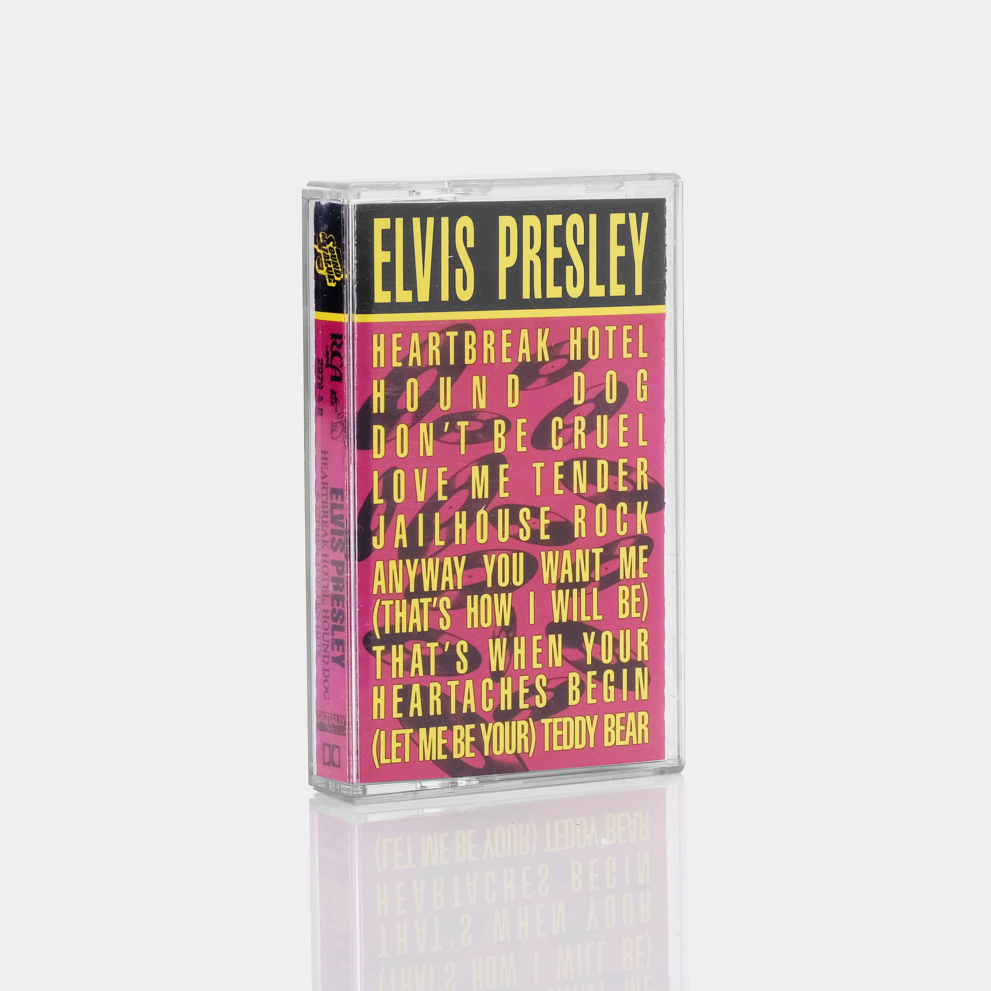 Elvis Presley - Heartbreak Hotel, Hound Dog & Other Top Ten Hits Cassette Tape