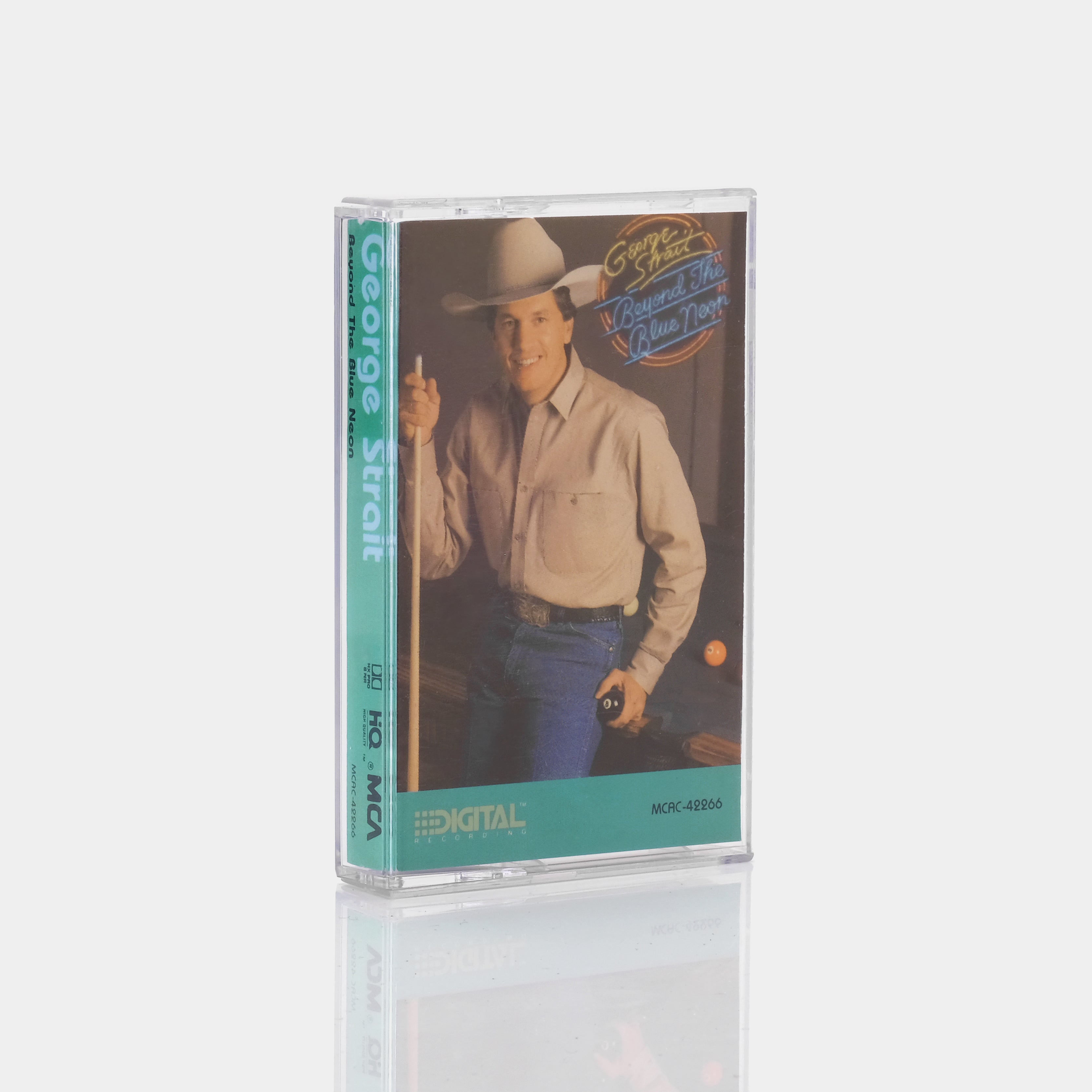 George Strait - Beyond The Blue Neon Cassette Tape