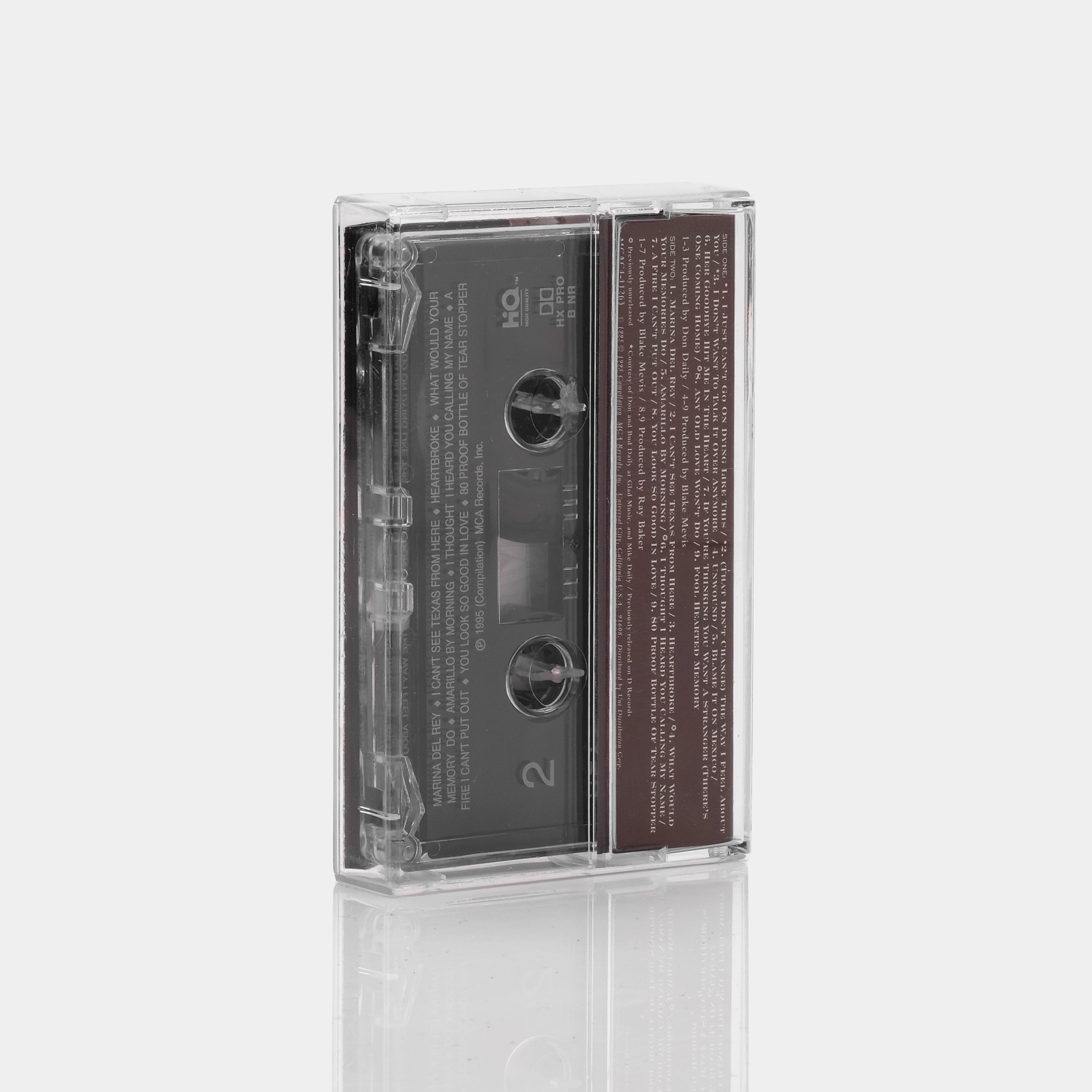 George Strait - Strait Out Of The Box Cassette Tape (Tape One)