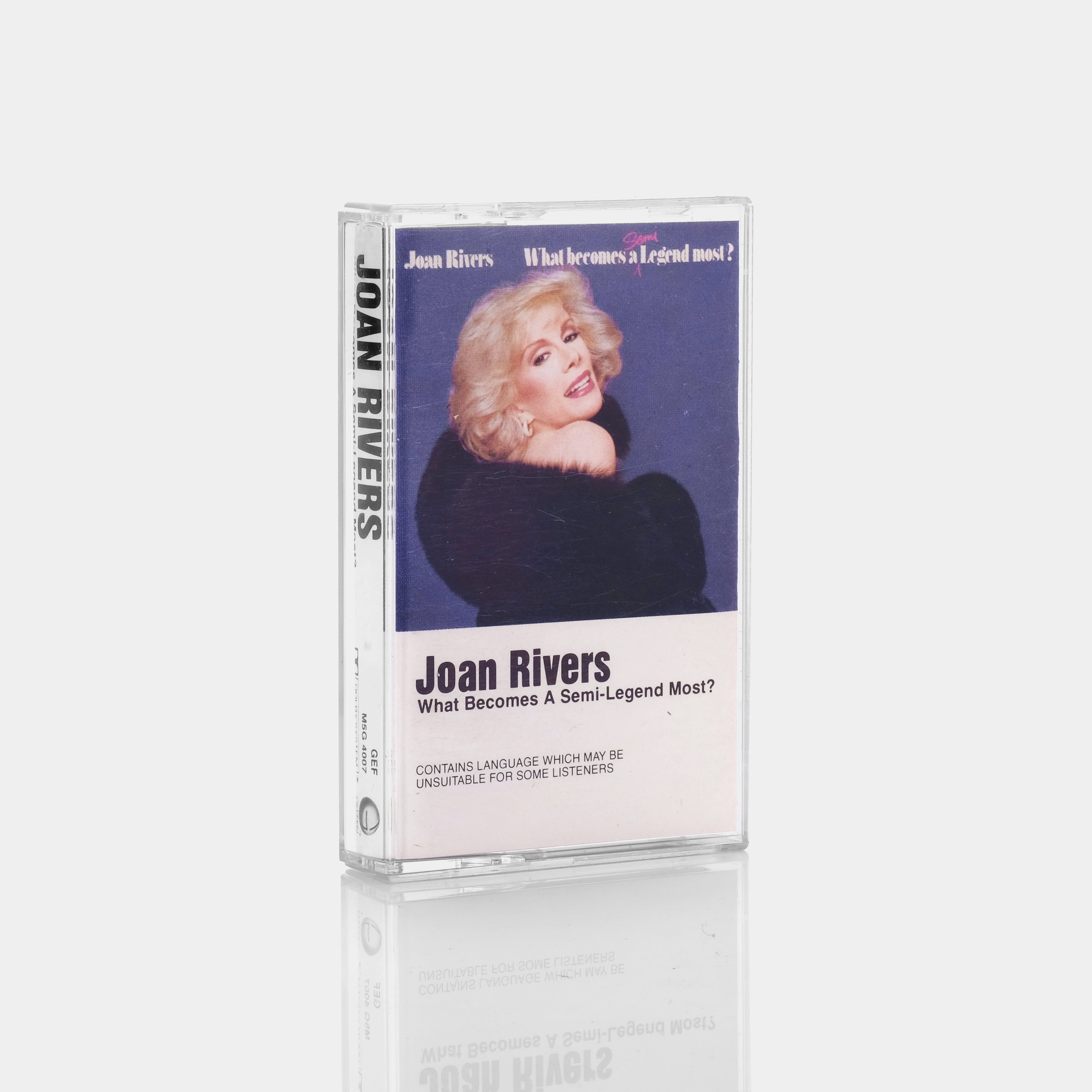 Joan Rivers - What Becomes A Semi-Legend Most? Cassette Tape