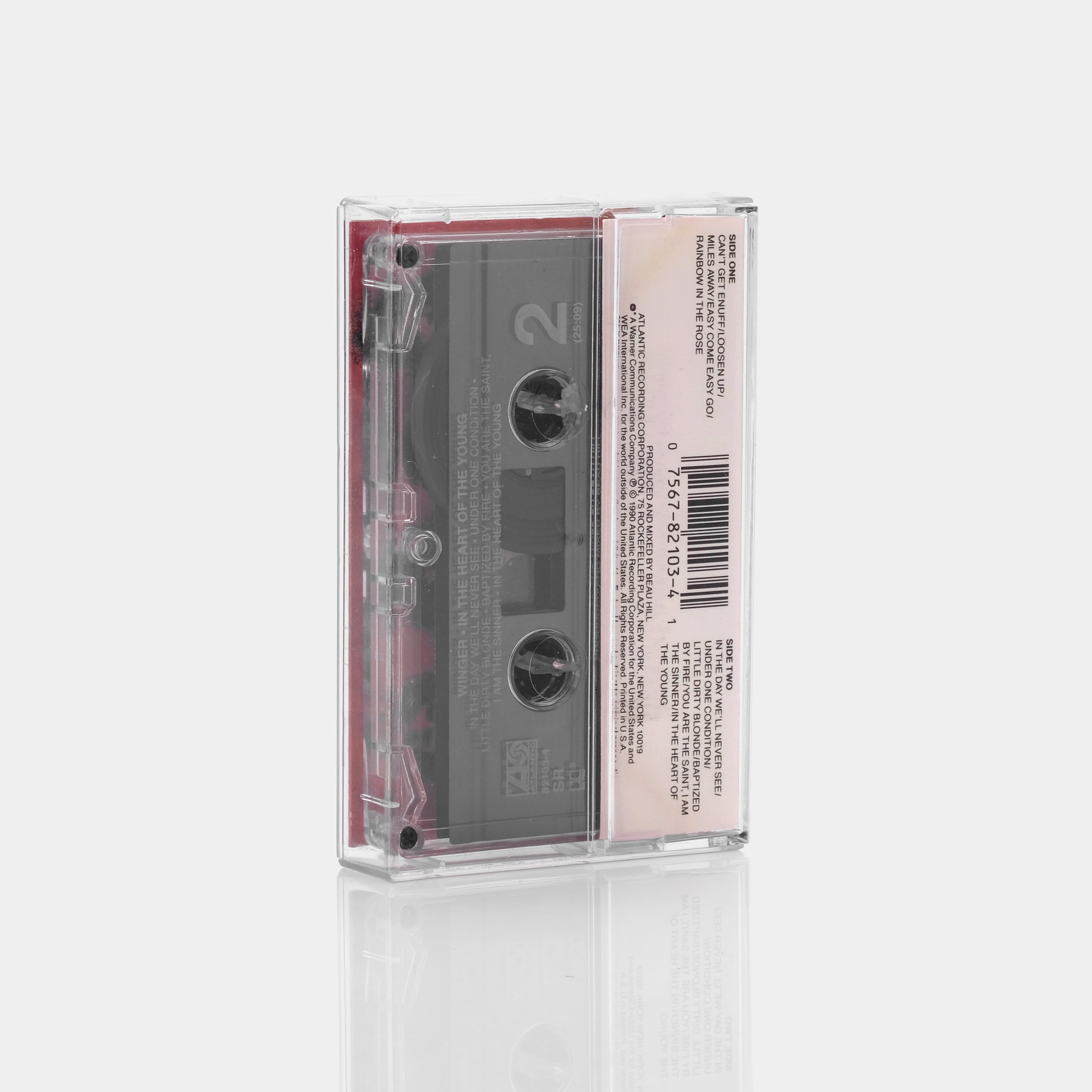 Winger - In The Heart Of The Young Cassette Tape