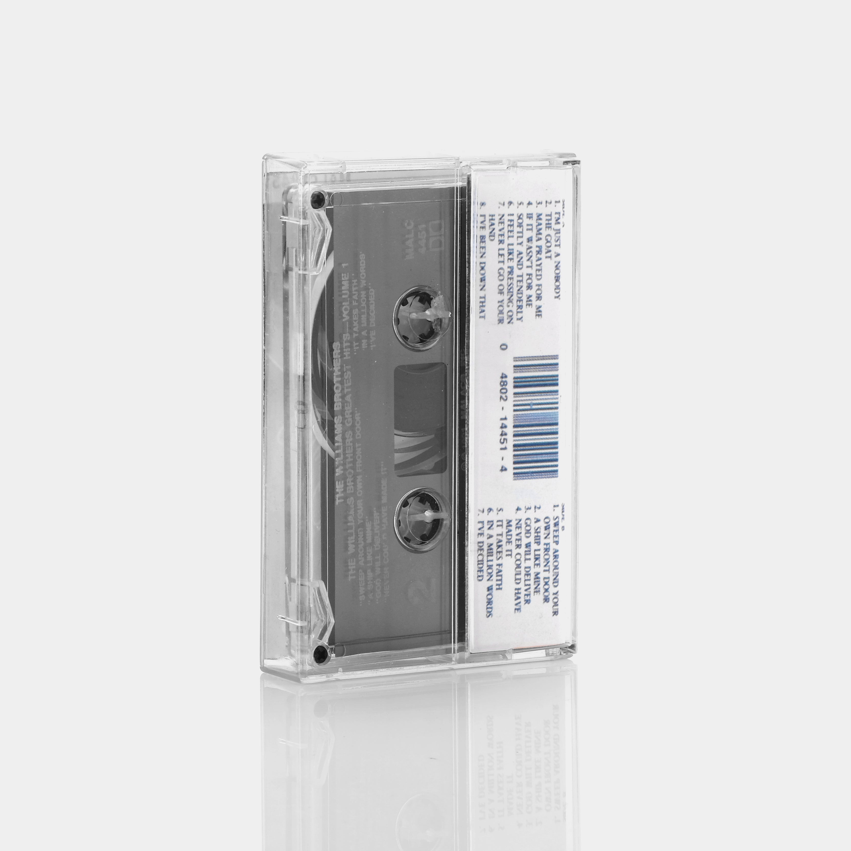 The Williams Brothers - Greatest Hits Volume 1 Cassette Tape