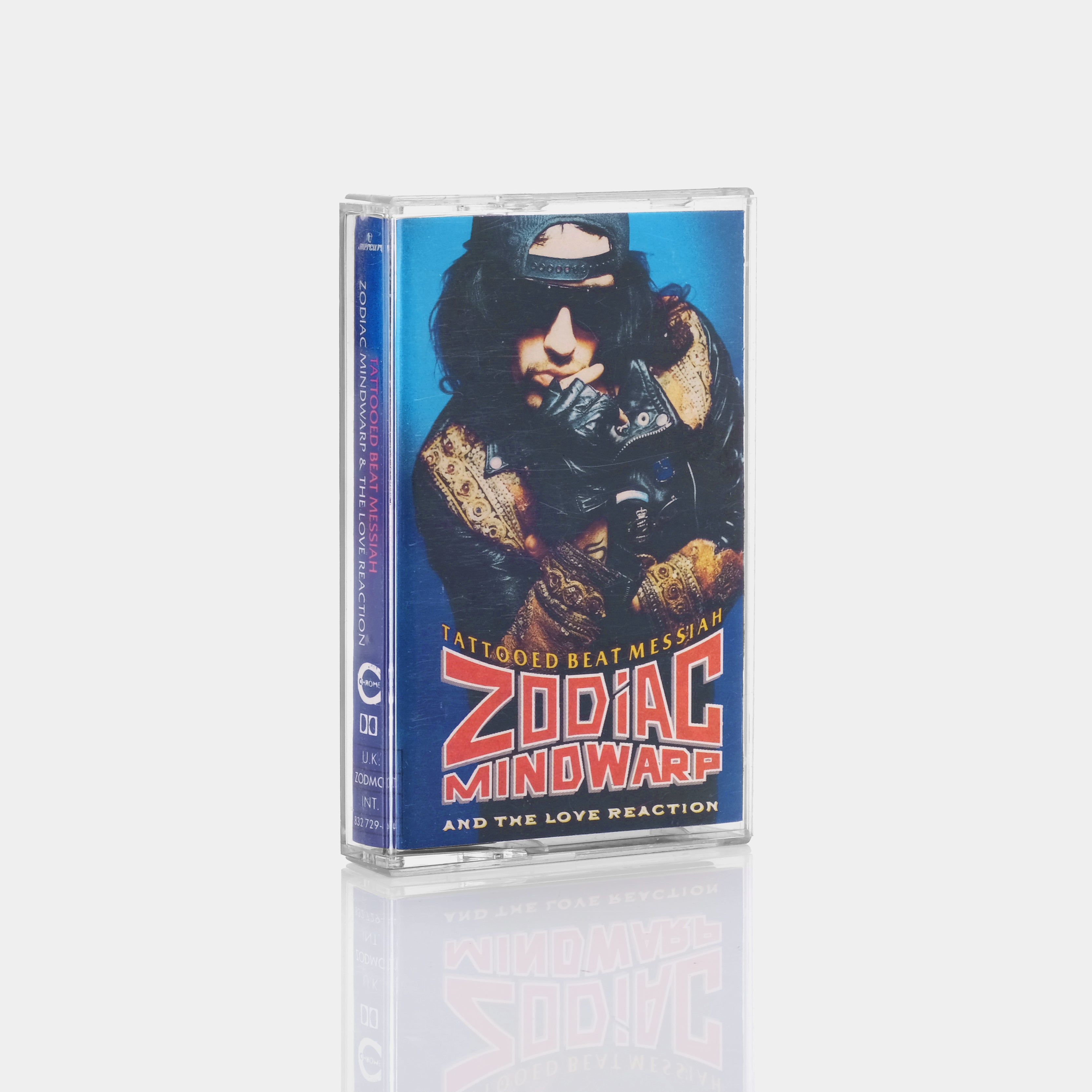 Zodiac Mindwarp & The Love Reaction - Tattooed Beat Messiah Cassette Tape