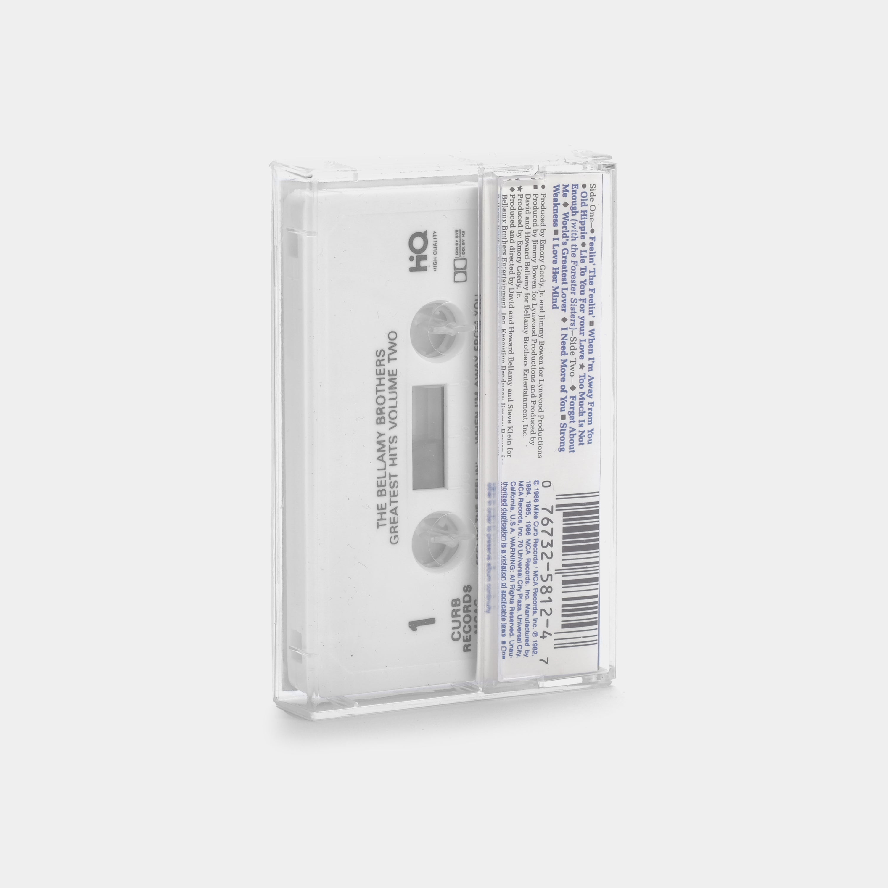 Bellamy Brothers - Greatest Hits Volume Two Cassette Tape
