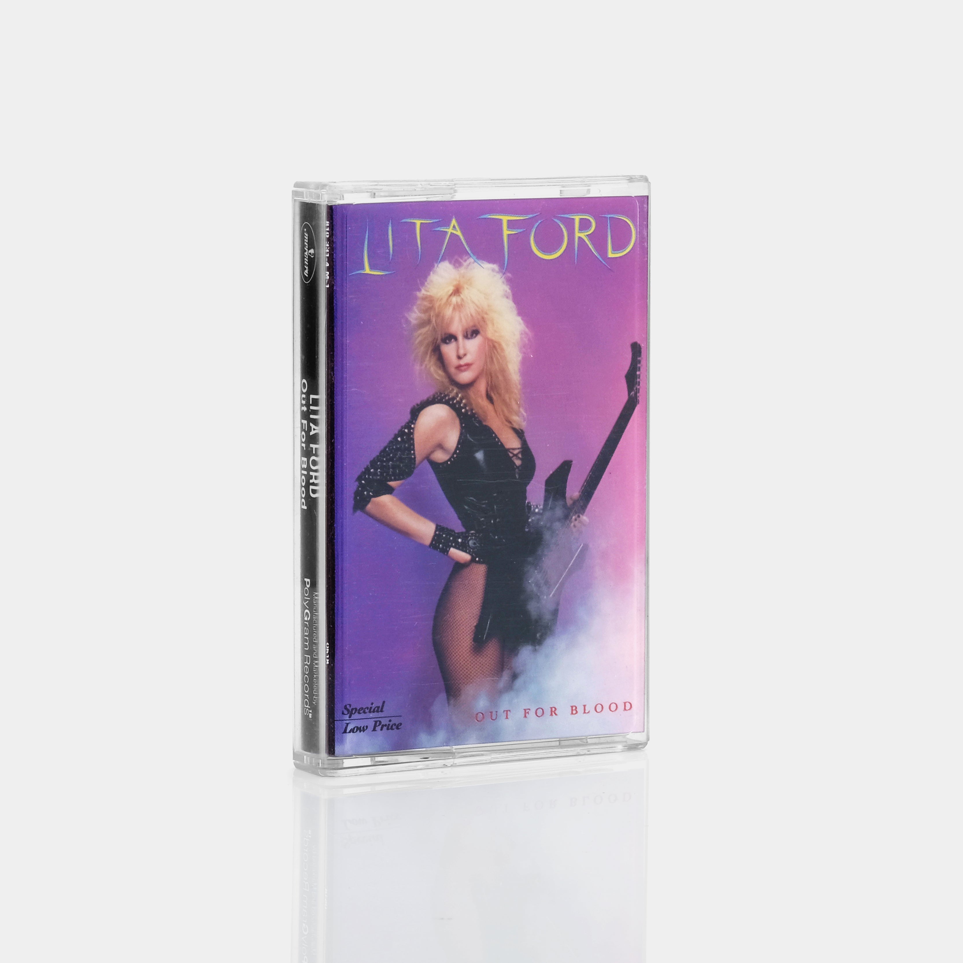 Lita Ford - Out For Blood Cassette Tape