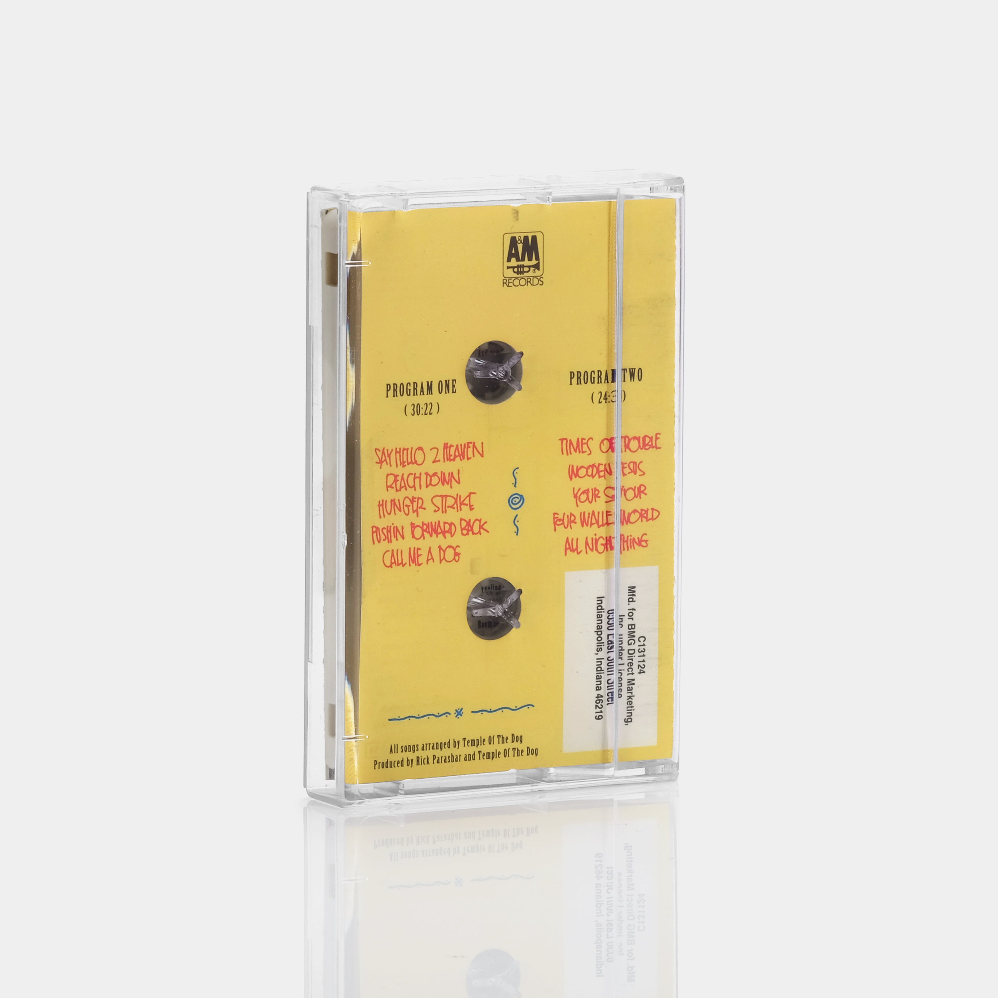 Temple Of The Dog - Temple Of The Dog Cassette Tape