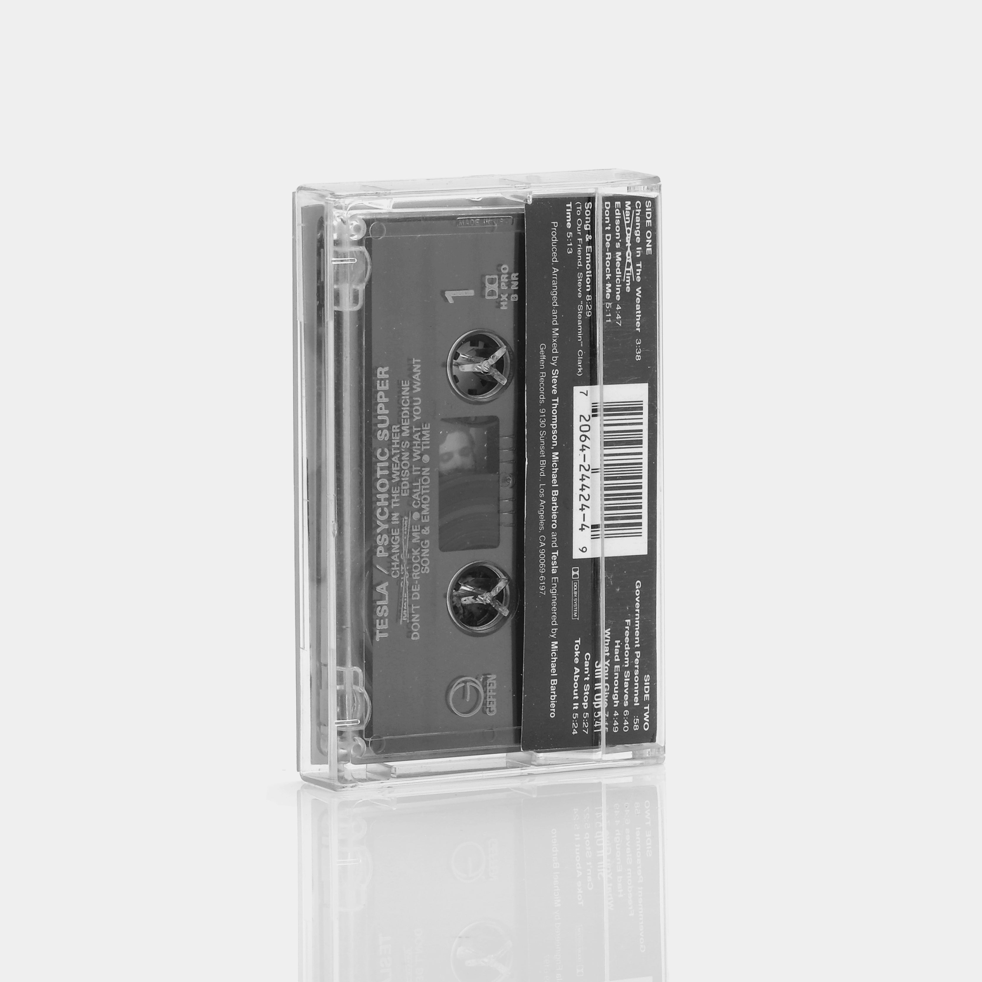 Tesla - Psychotic Supper Cassette Tape