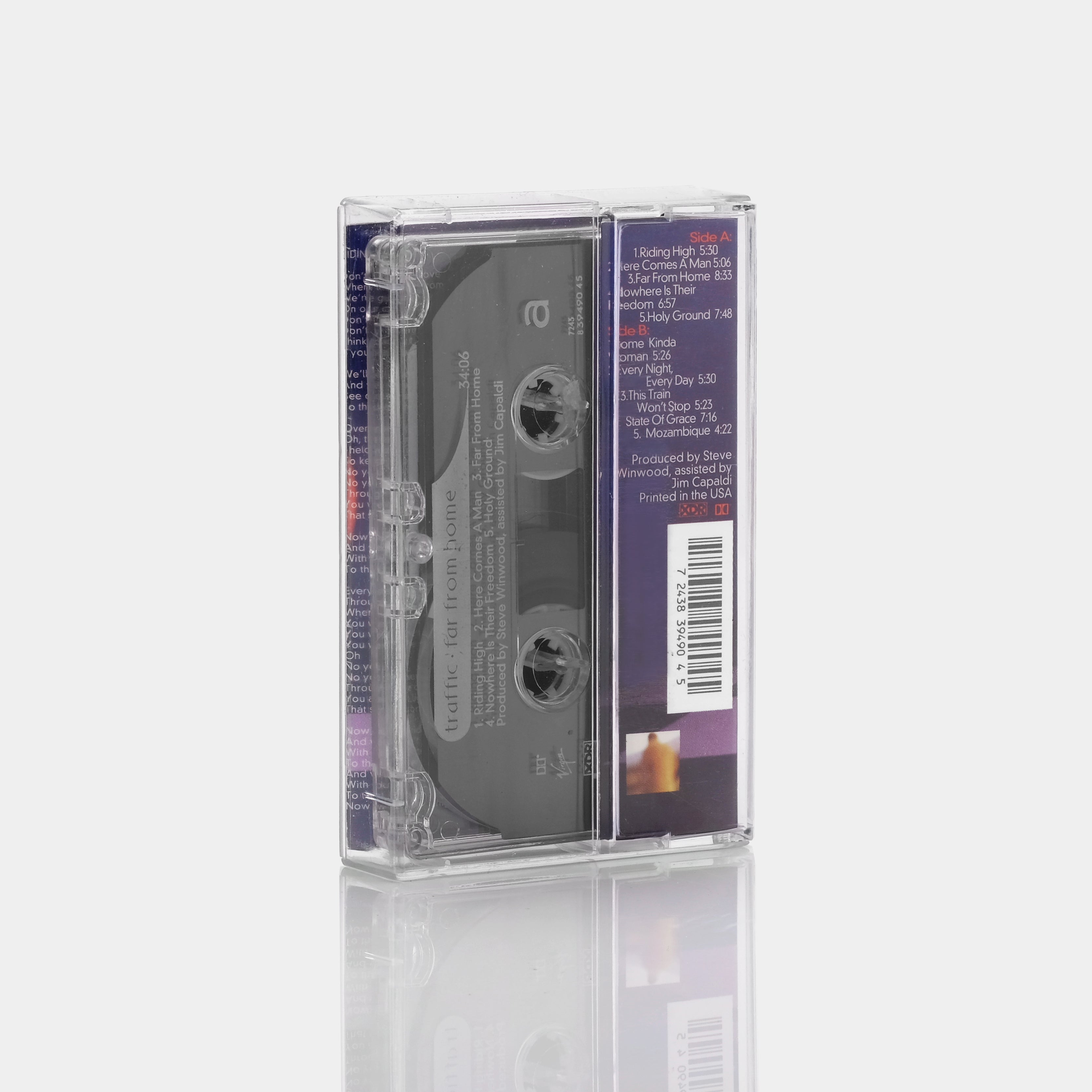 Traffic - Far From Home Cassette Tape