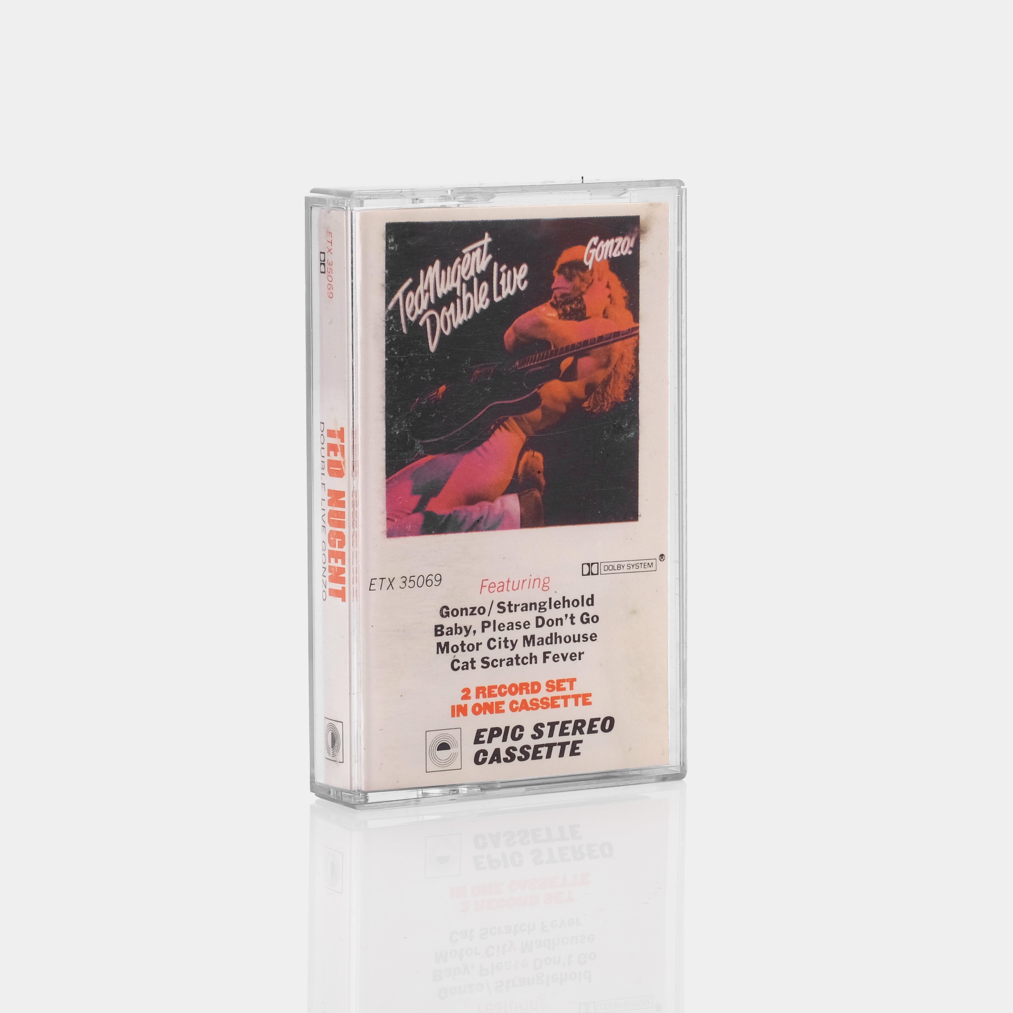 Ted Nugent - Double Live Gonzo Cassette Tape