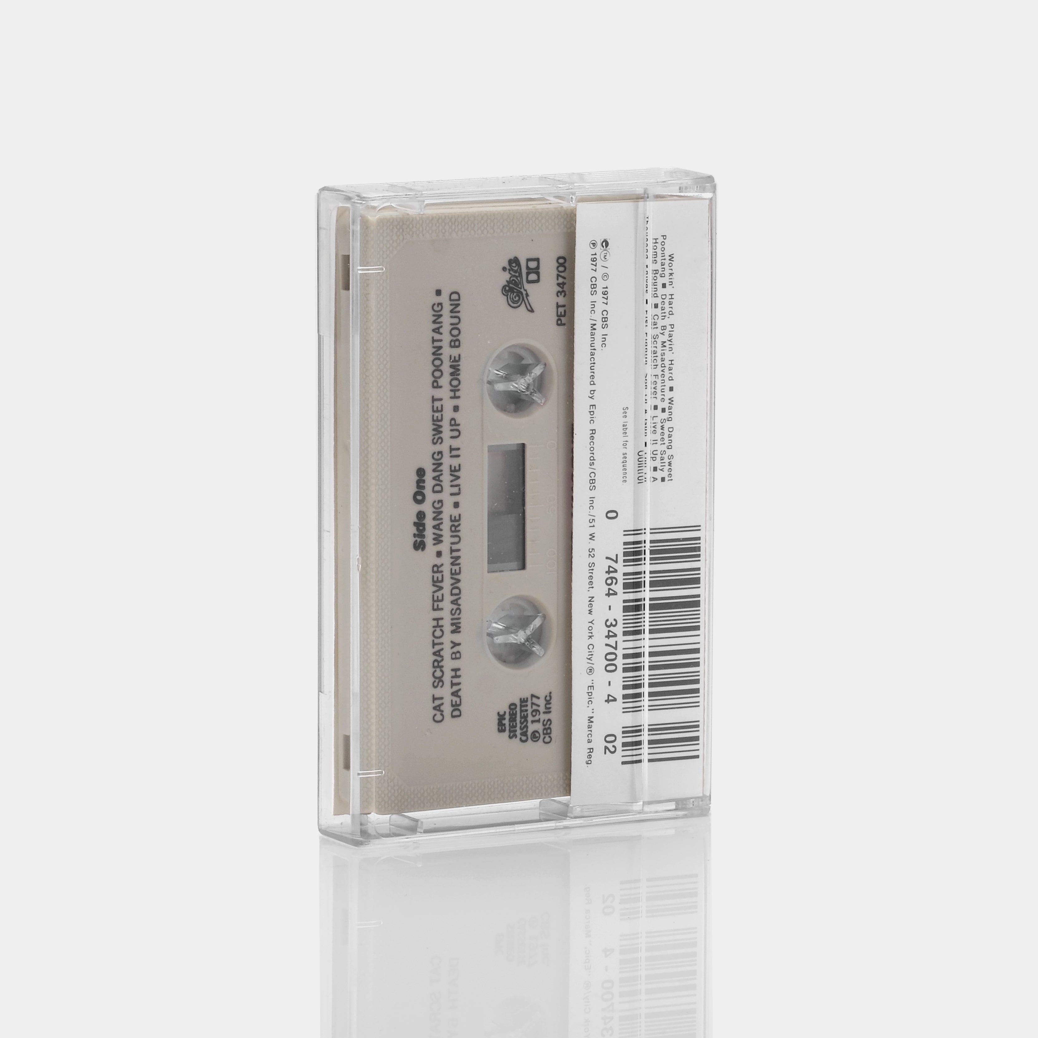 Ted Nugent - Cat Scratch Fever Cassette Tape