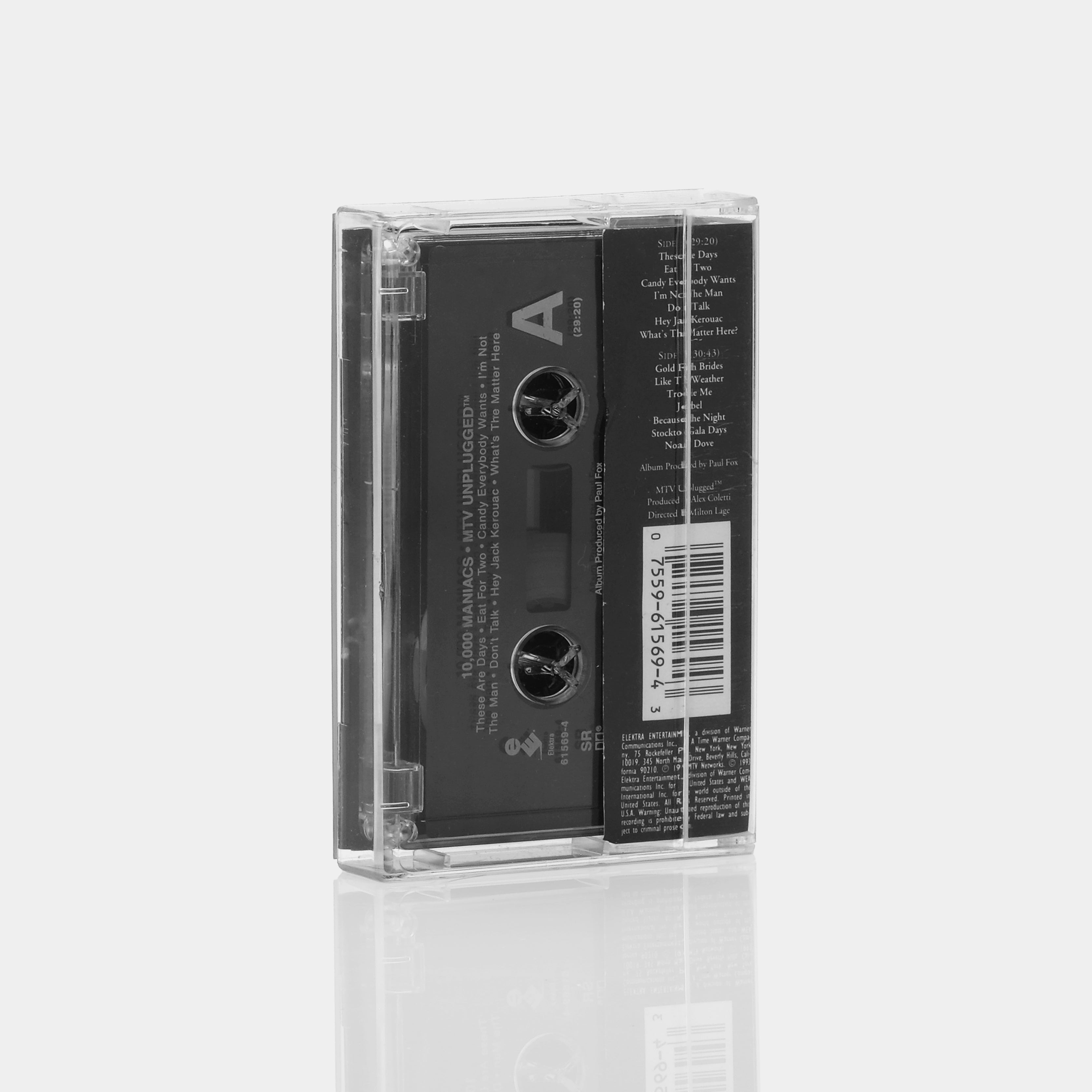 10,000 Maniacs - MTV Unplugged Cassette Tape