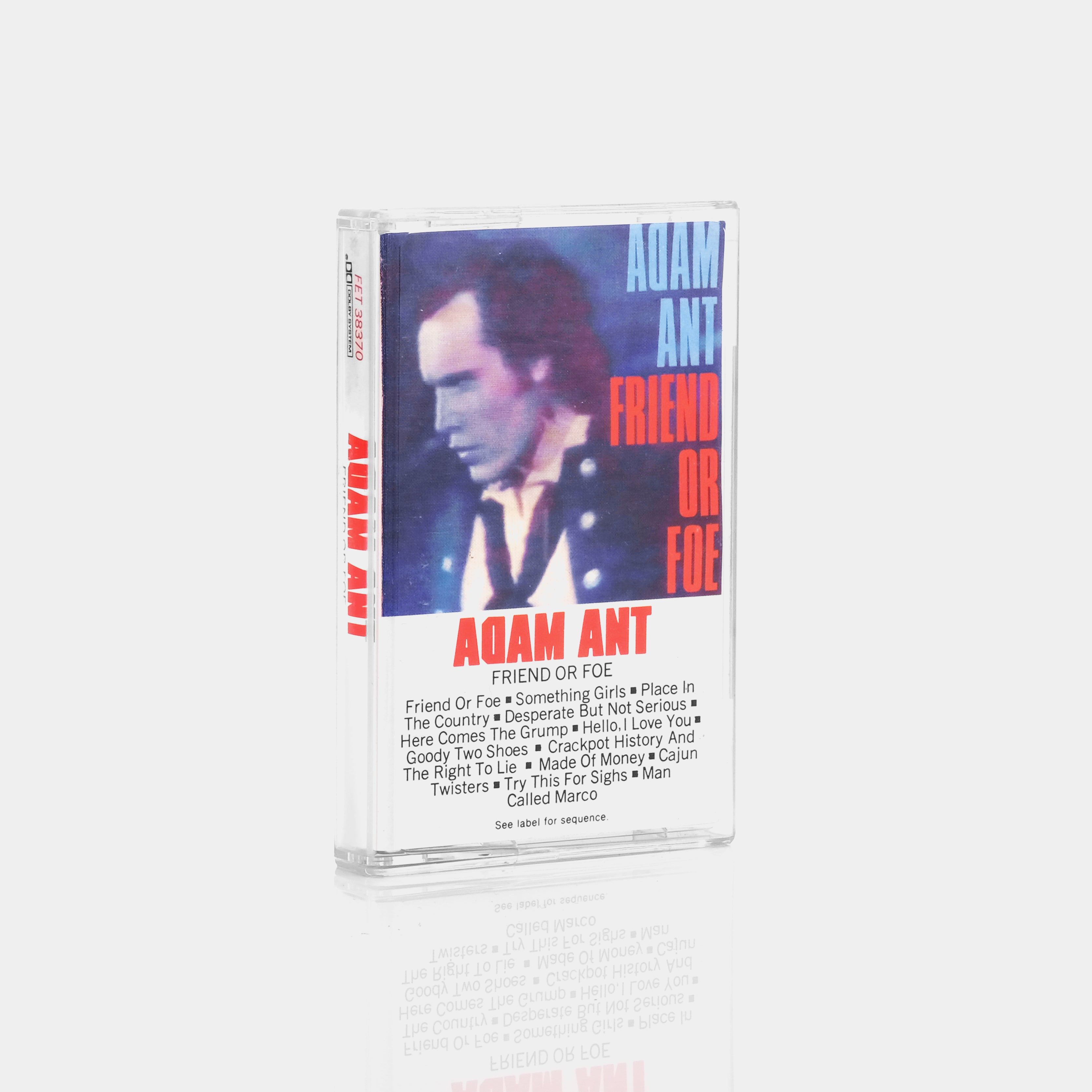 Adam Ant - Friend Or Foe Cassette Tape