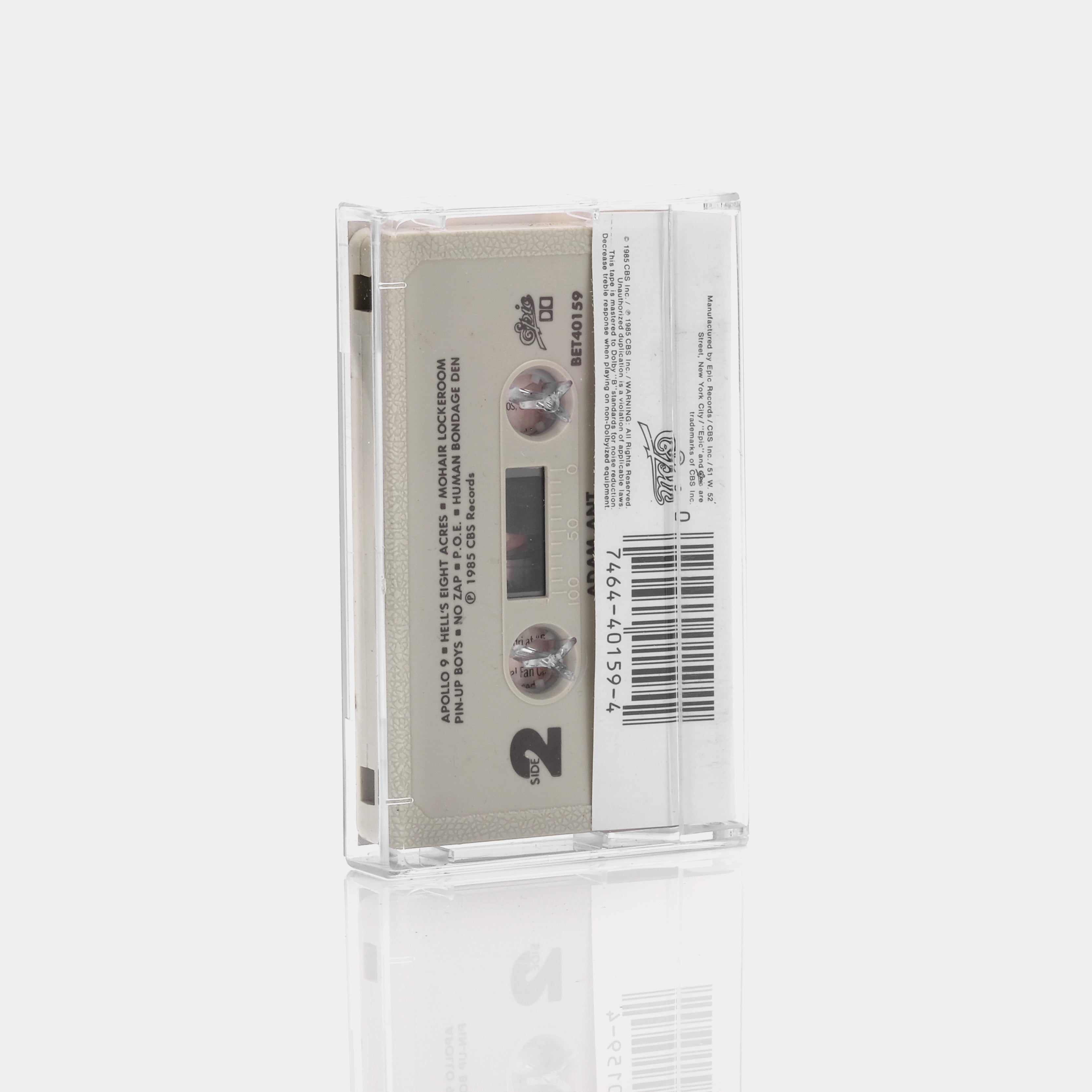 Adam Ant - Vive Le Rock Cassette Tape