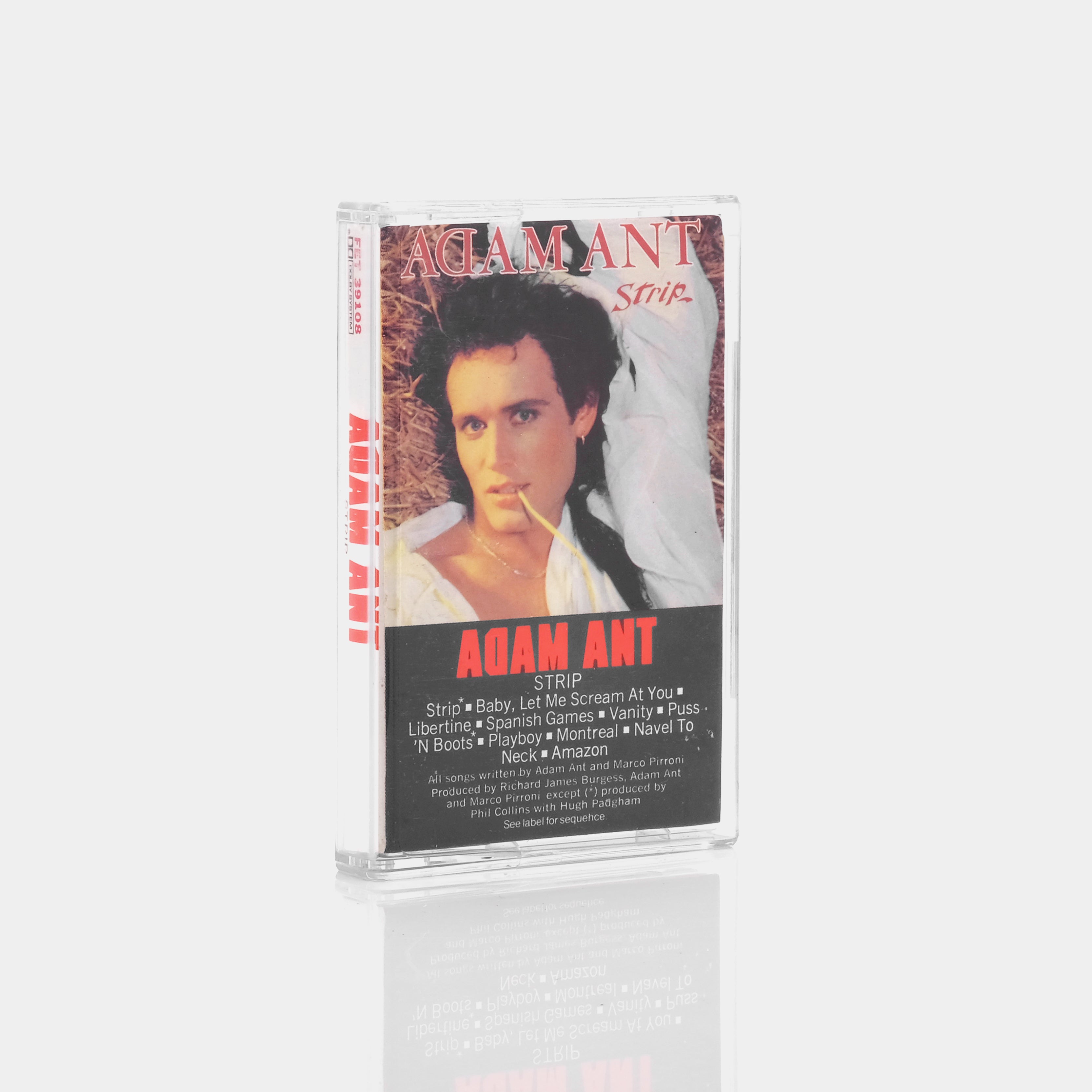 Adam Ant - Strip Cassette Tape