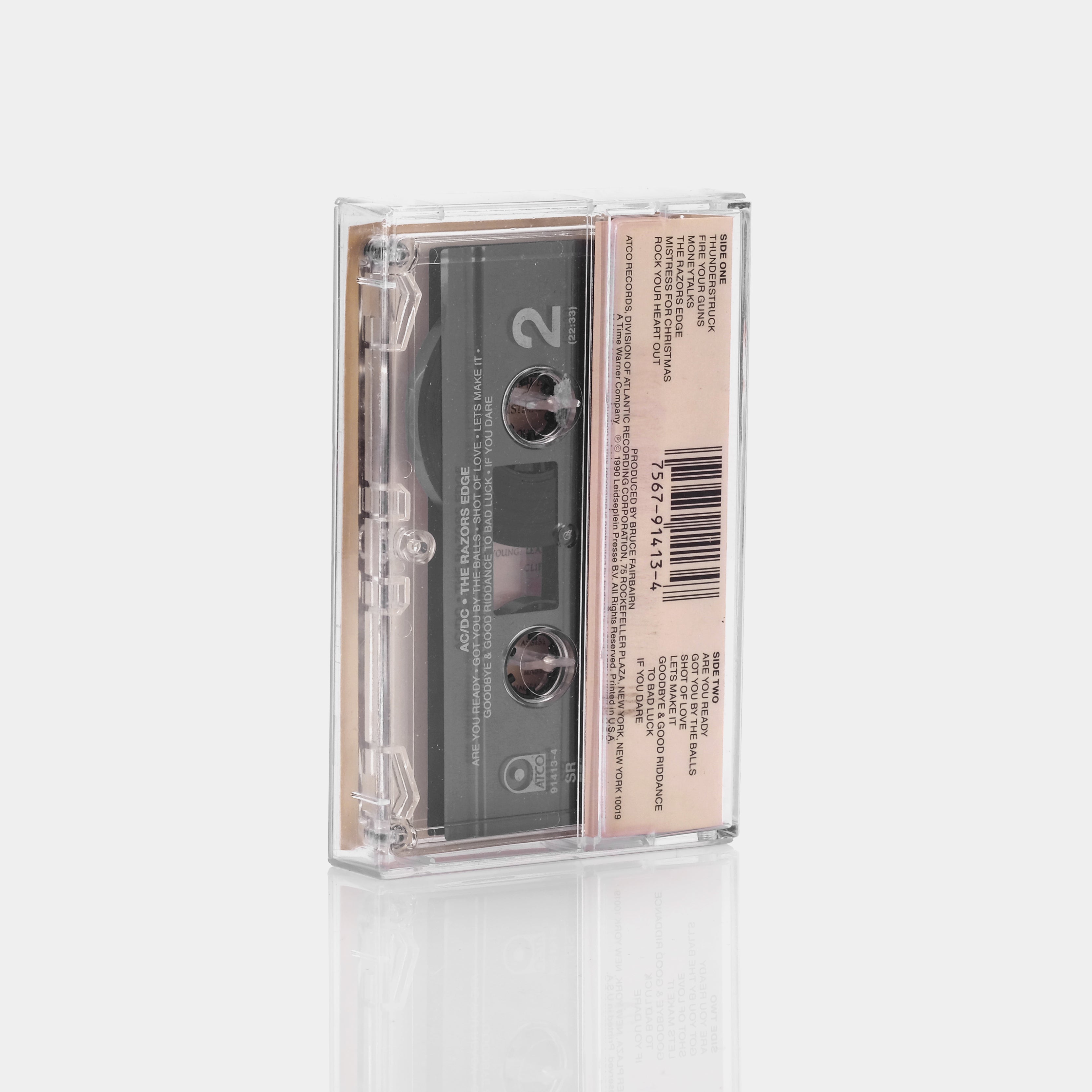 AC/DC - The Razors Edge Cassette Tape