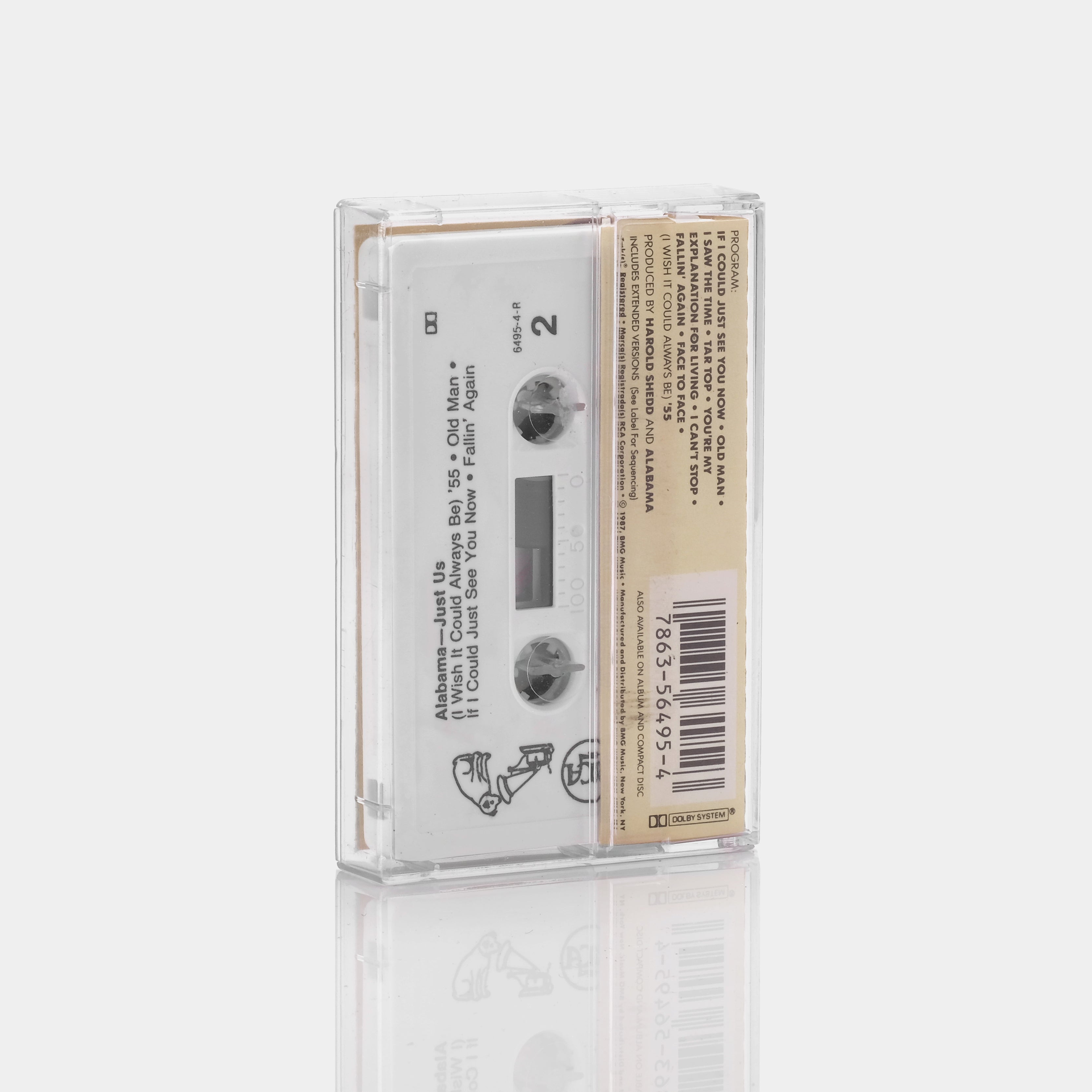 Alabama - Just Us Cassette Tape