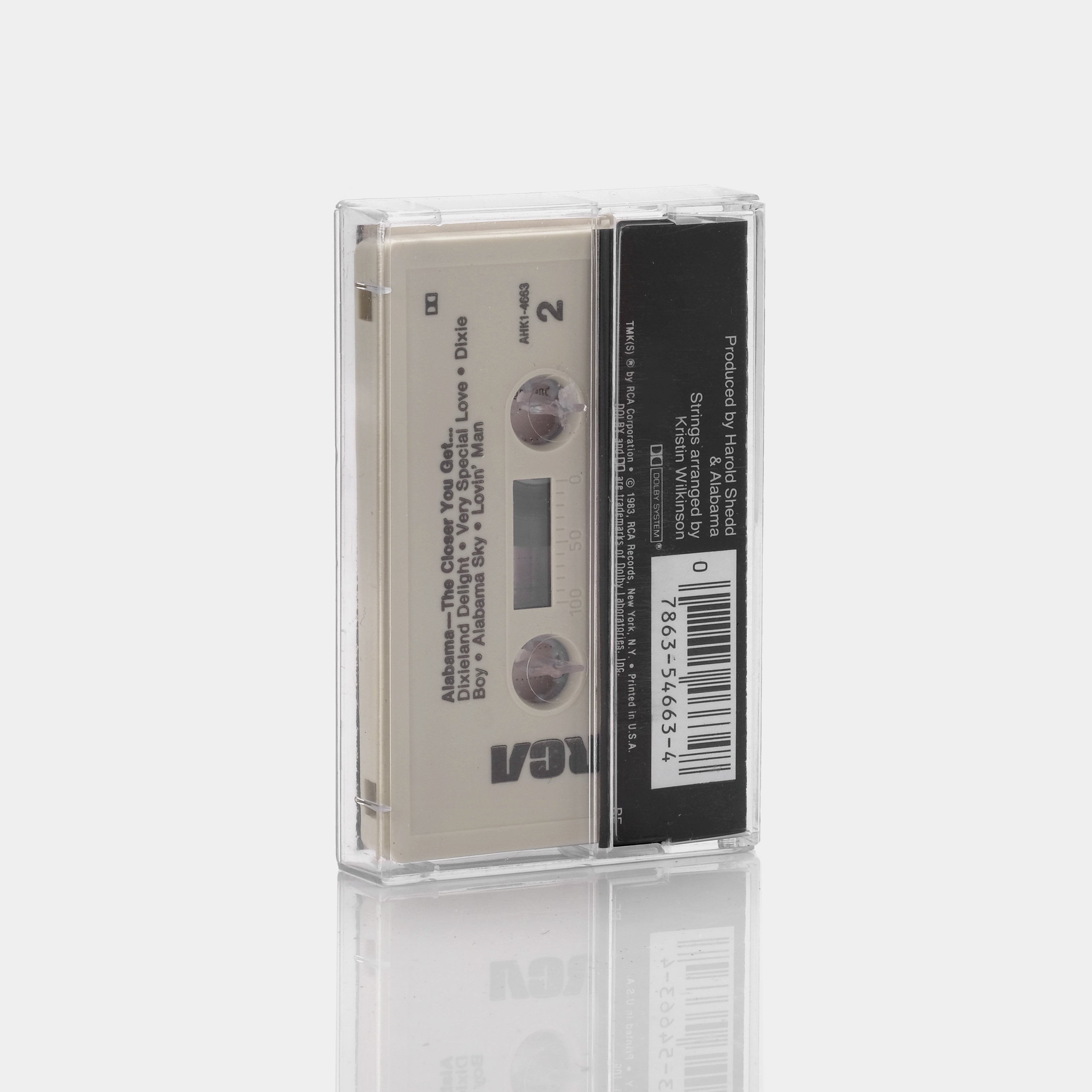 Alabama - The Closer You Get... Cassette Tape