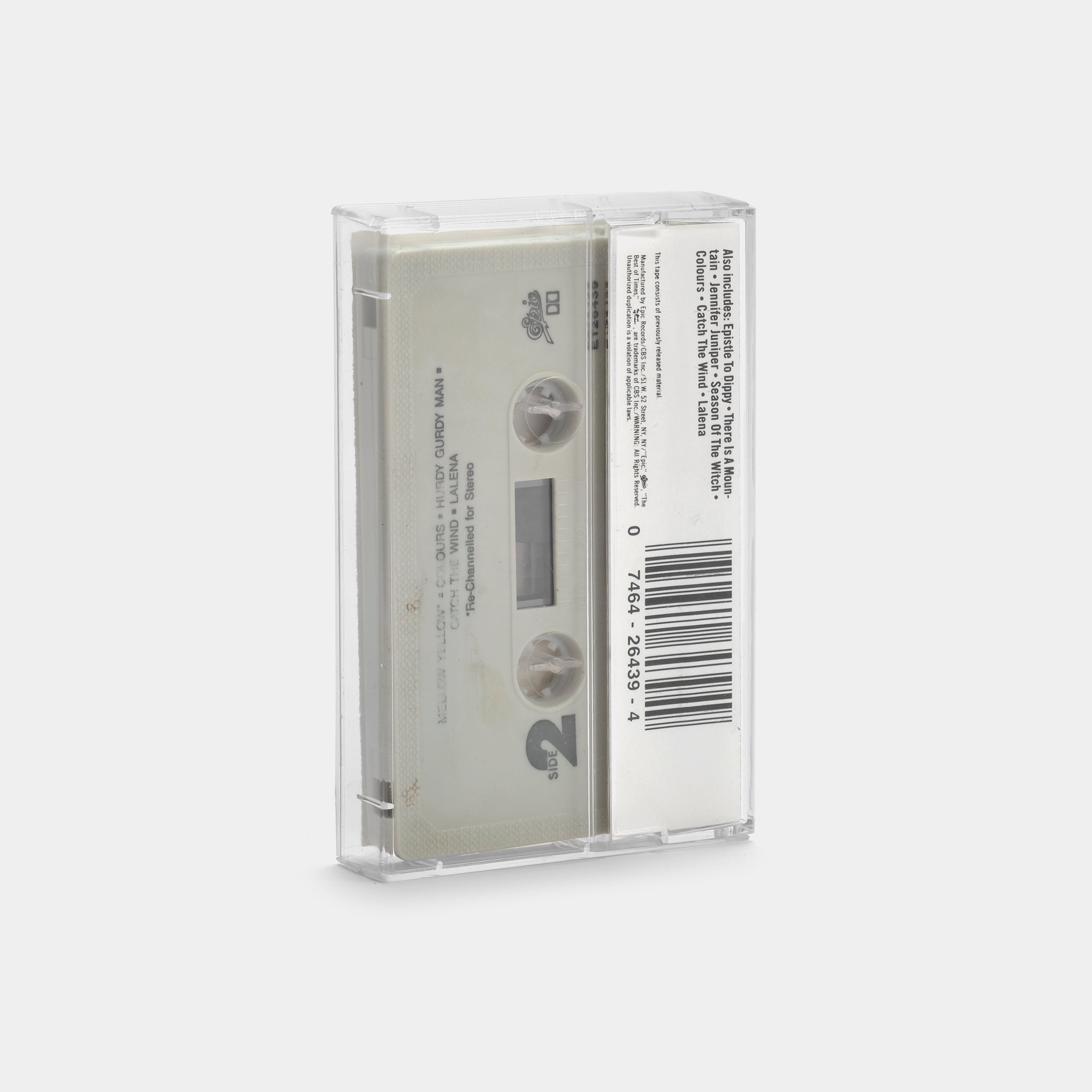 Donovan - Donovan's Greatest Hits Cassette Tape